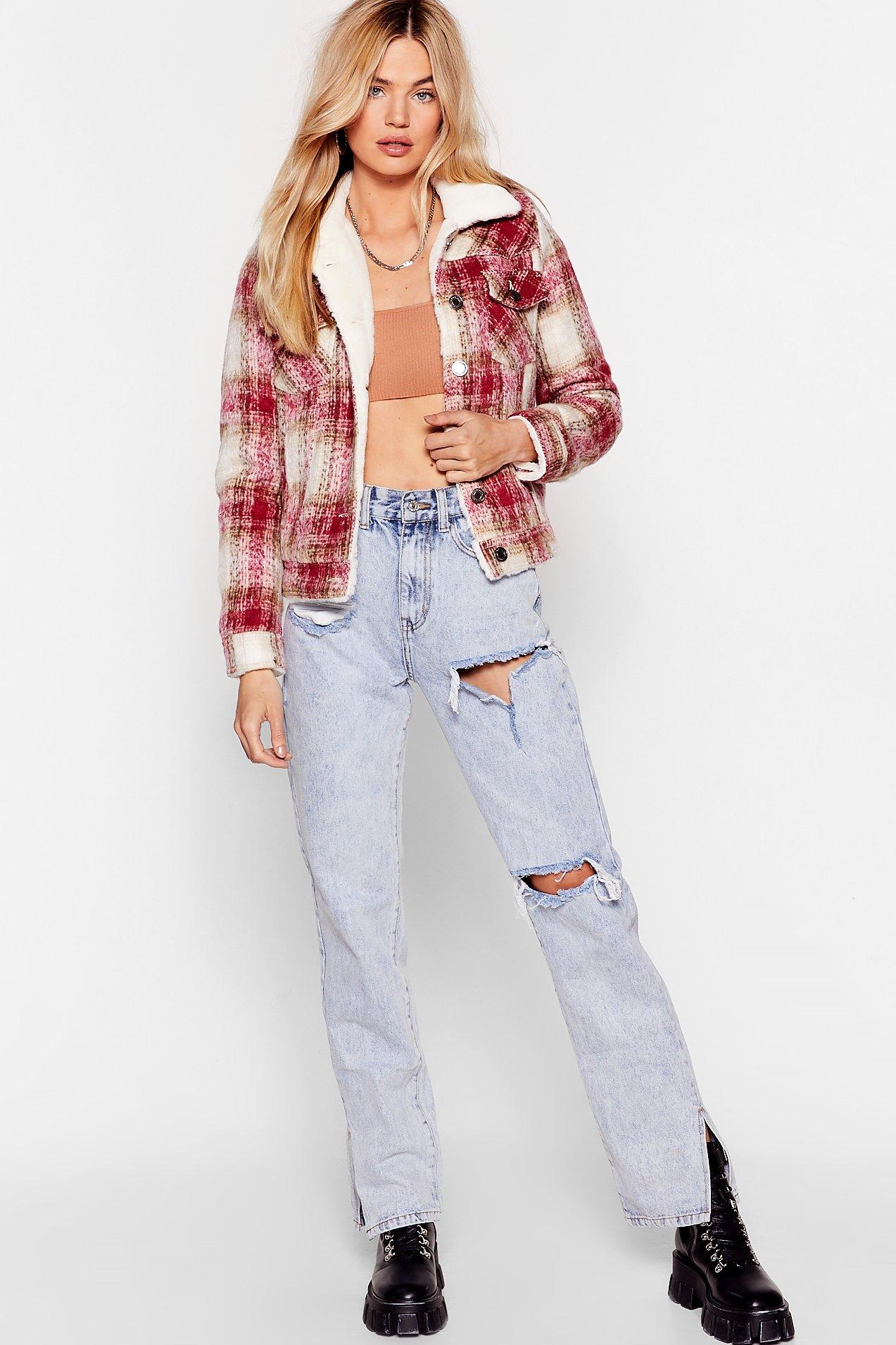 Check on sale trucker jacket