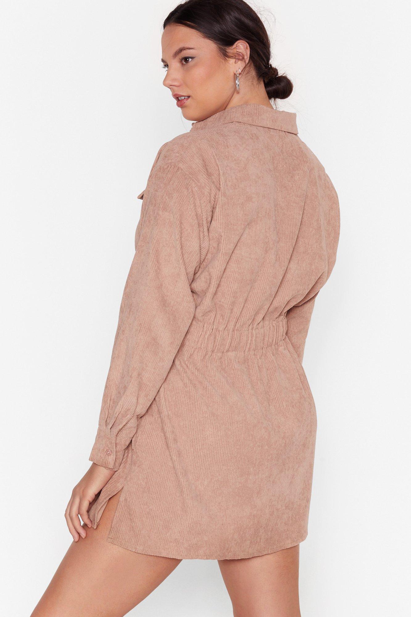 Missguided corduroy clearance dress