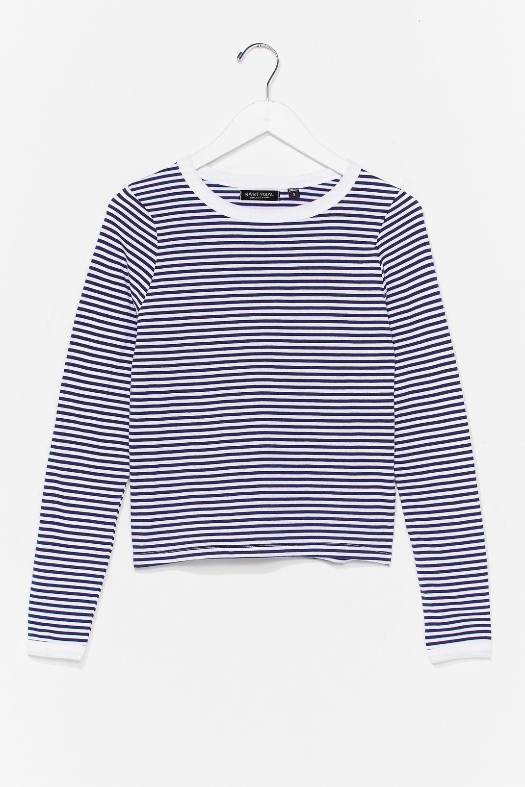 Stripes Long Sleeve Ringer T-Shirt image number 1