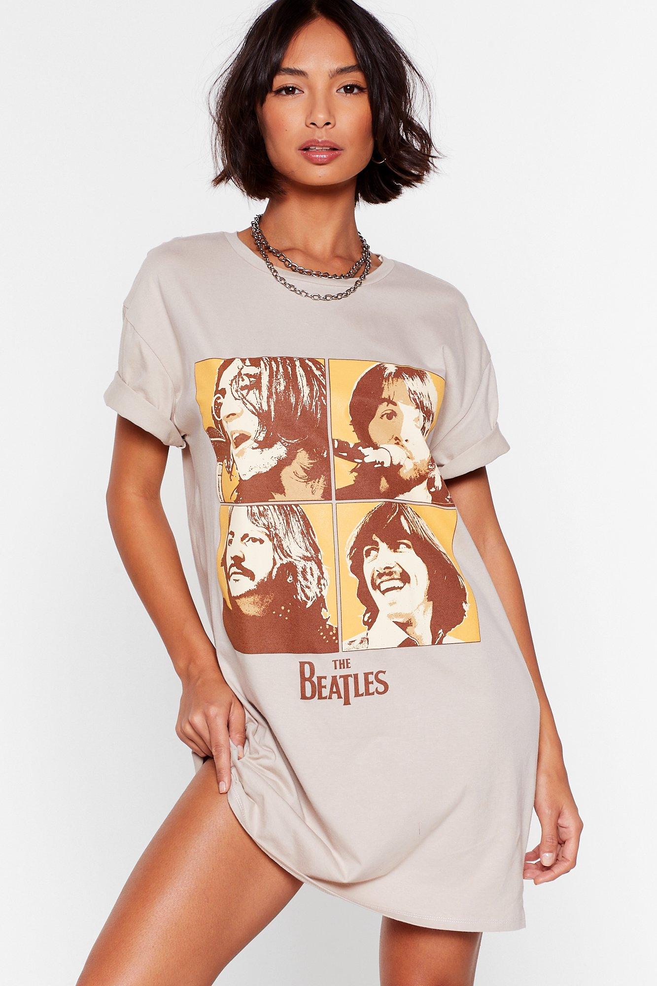 Beatles t shirt hot sale dress