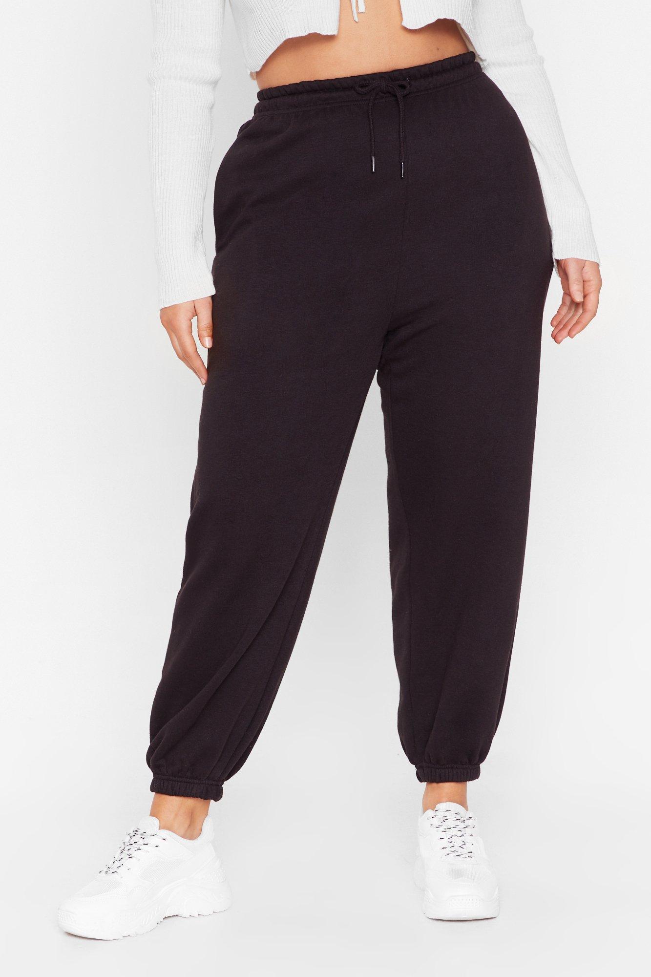 Oversized High Waisted Joggers