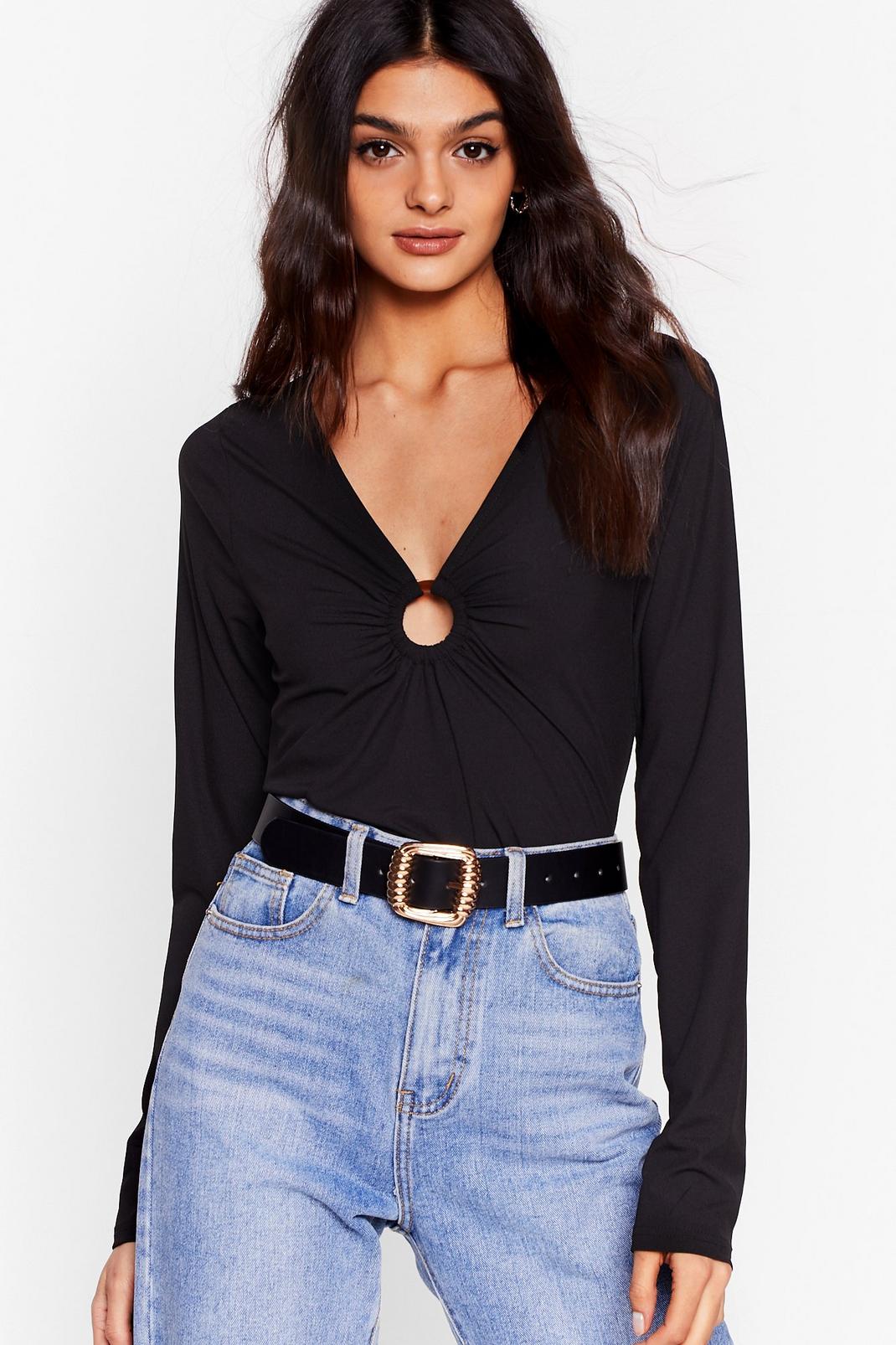 O-Ring Your A-Game Ruched Top