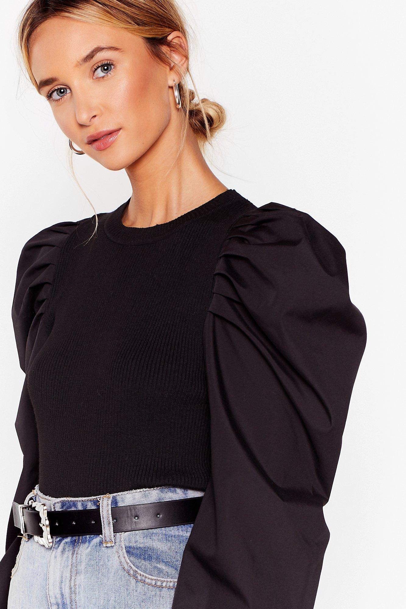 Big sleeve jumper hotsell