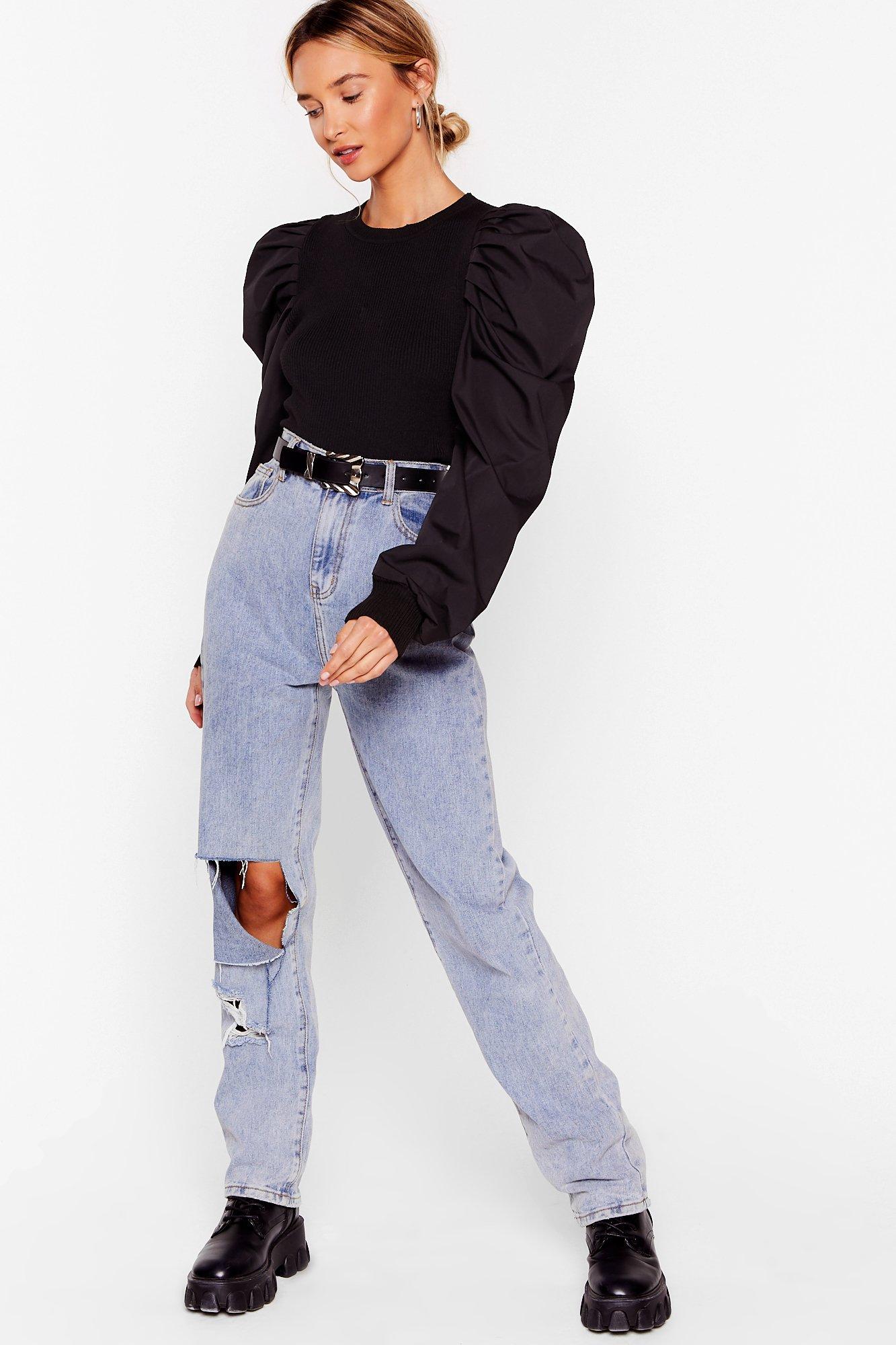 Big Be sleever Puff Sleeve Jumper