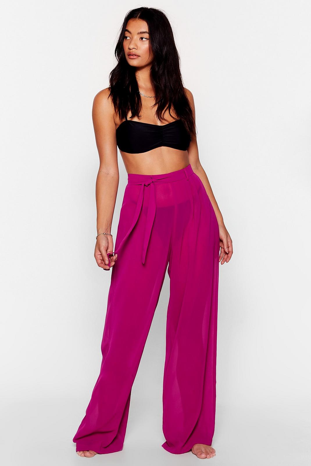 Escape Reality Wide-Leg Cover-Up Pants | Nasty Gal
