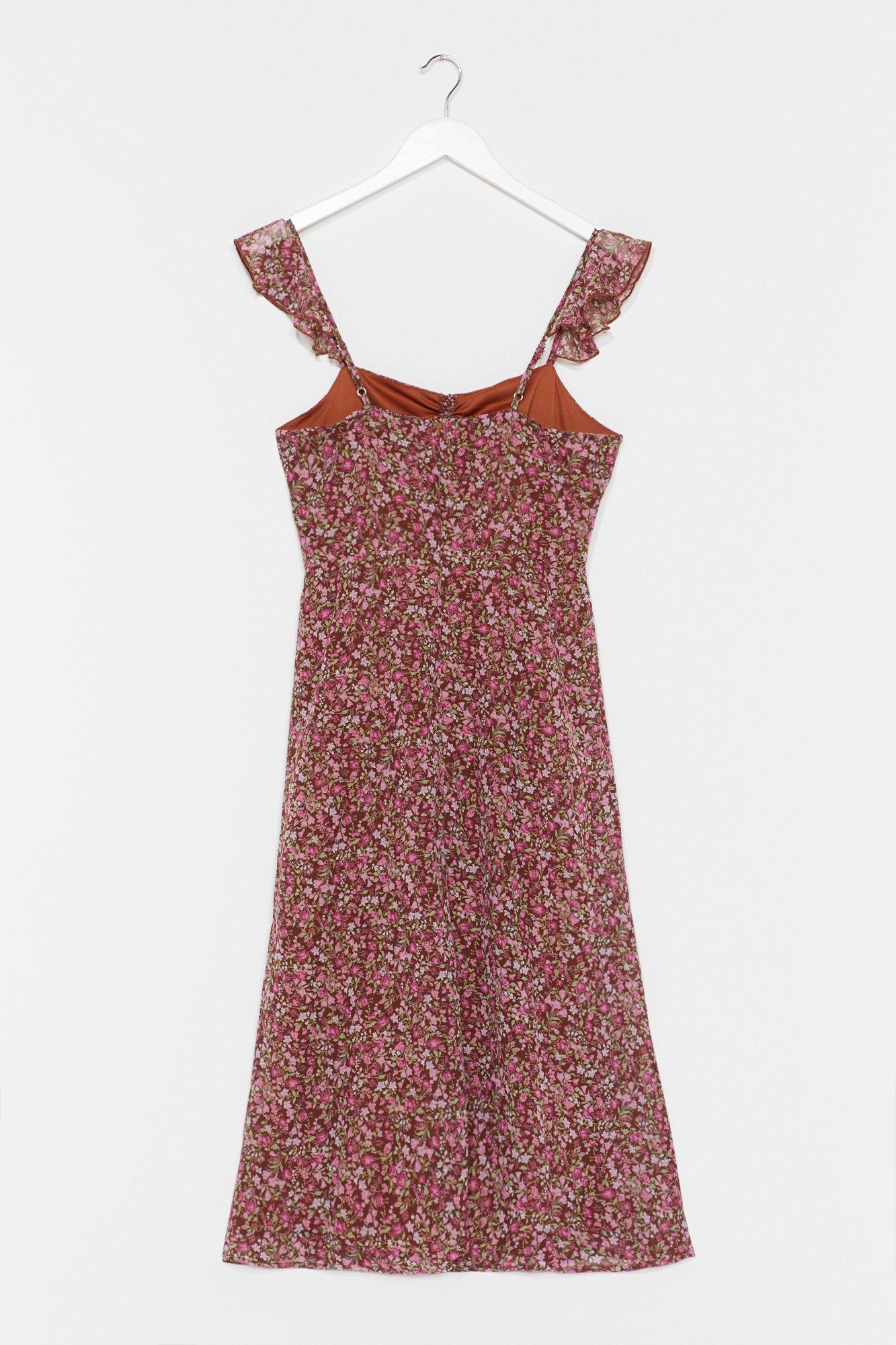 Grunge floral clearance dress