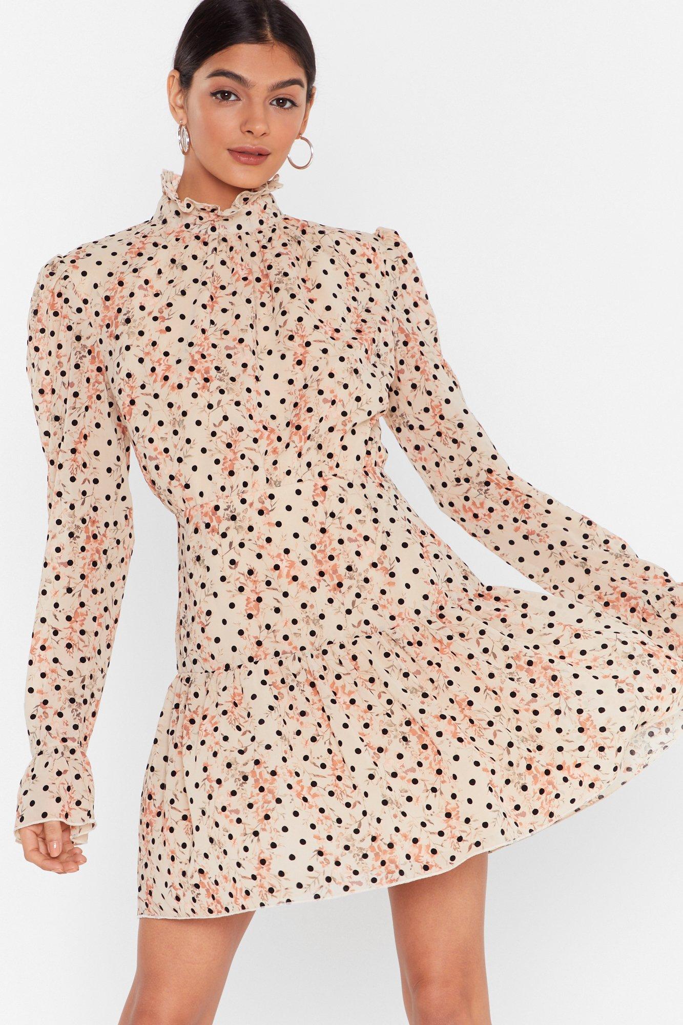 nasty gal polka dot