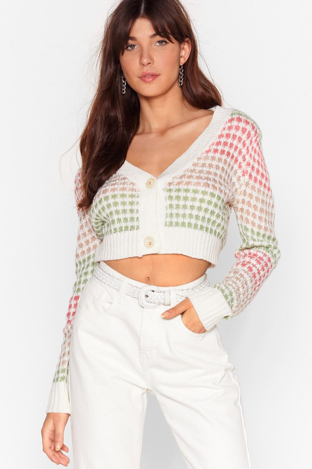 Take It to the Top Cropped Cardigan image number 1