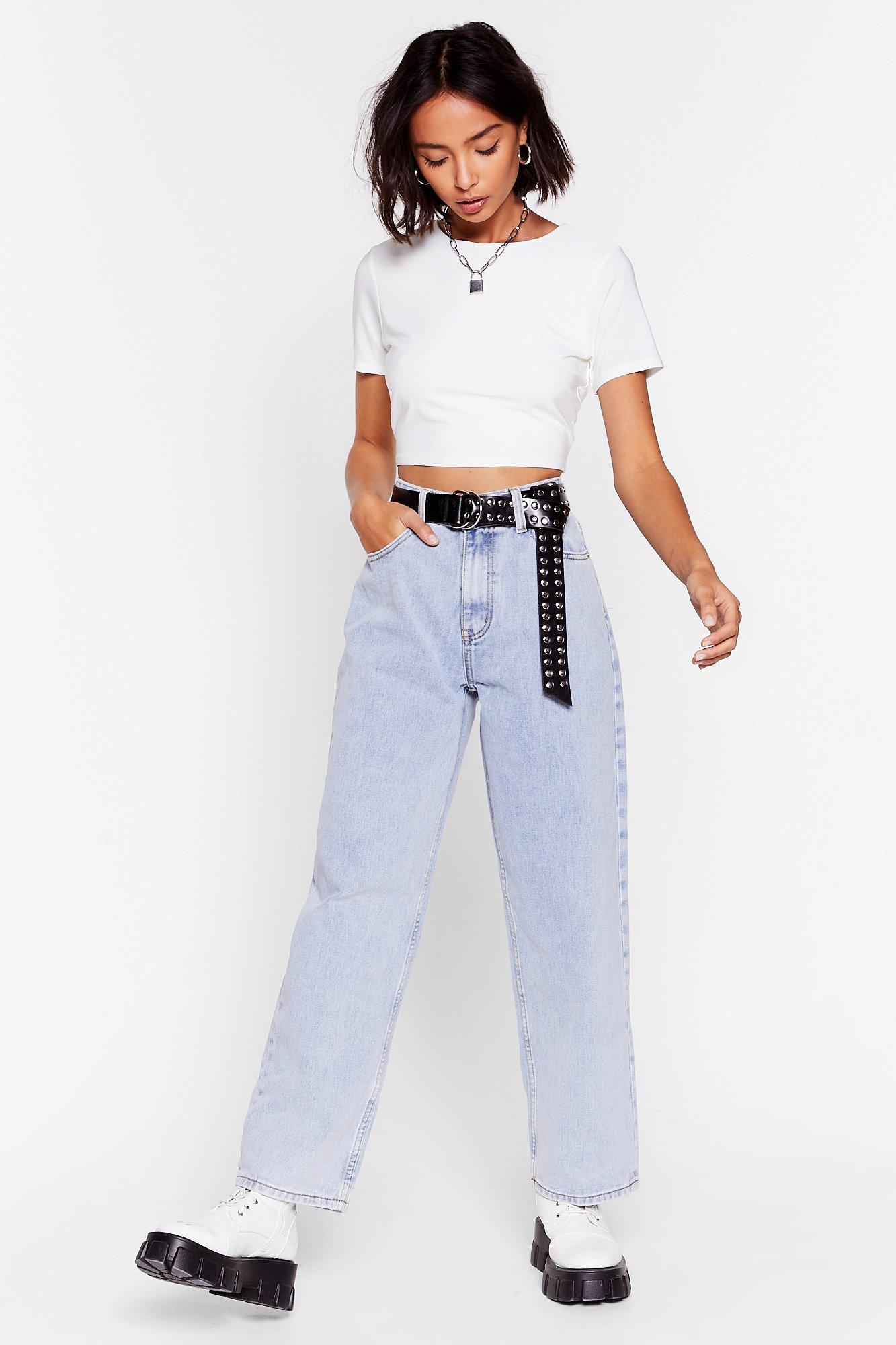 acid wash flare pants