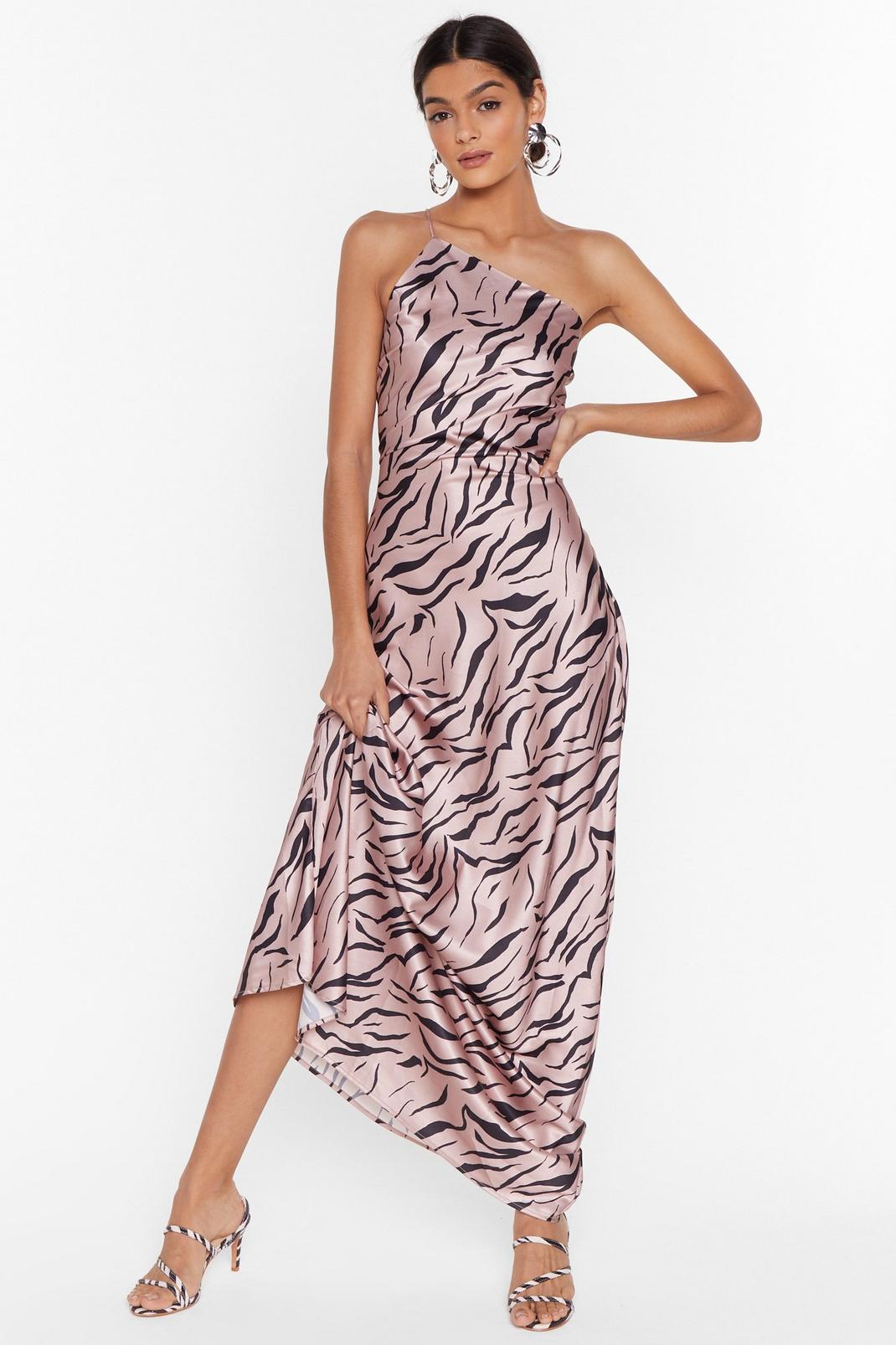 Wild Kinda Love Zebra Maxi Dress image number 1