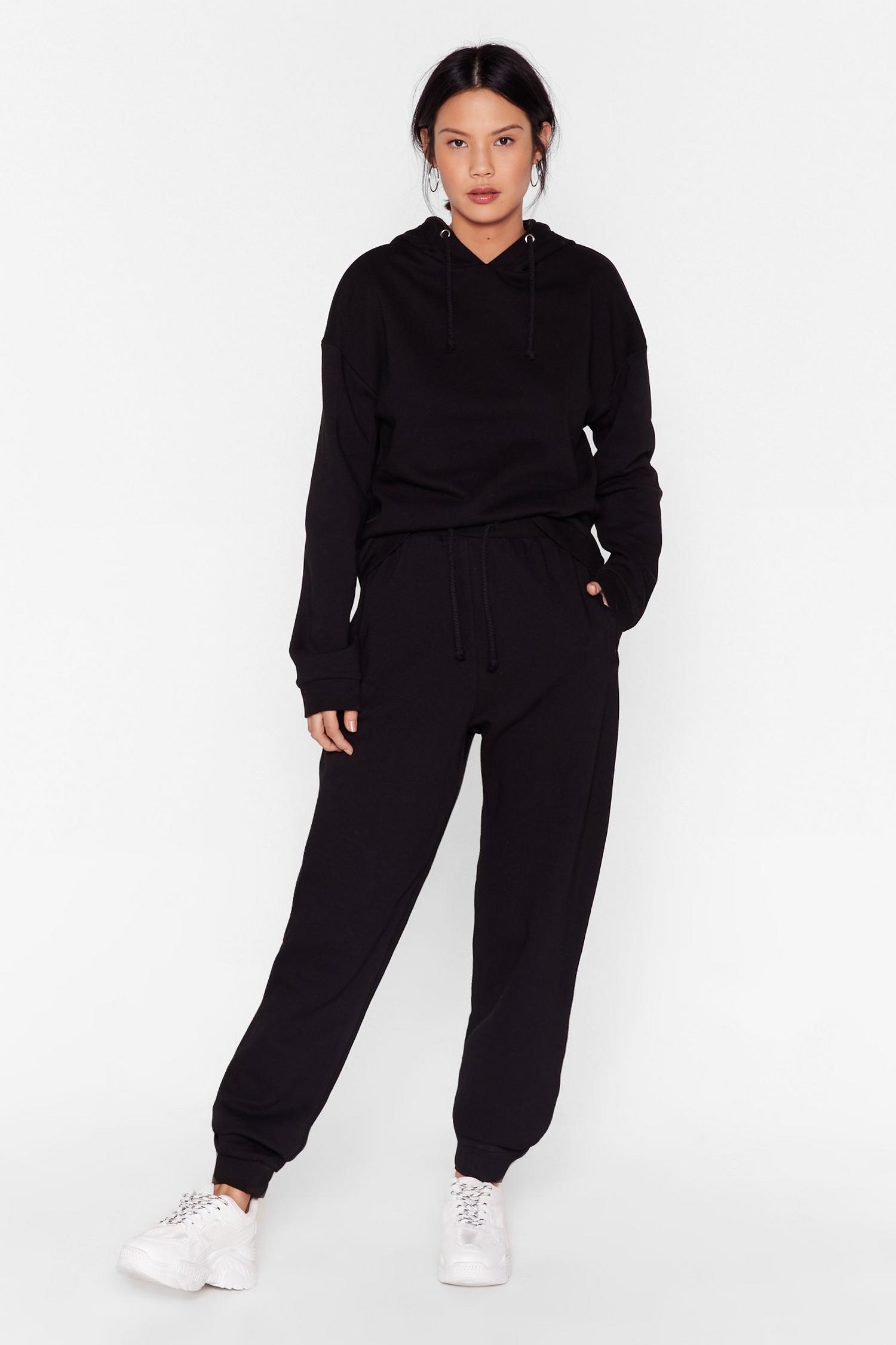 Casual Oversized Hoodie and Sweatpants Set | Nasty Gal