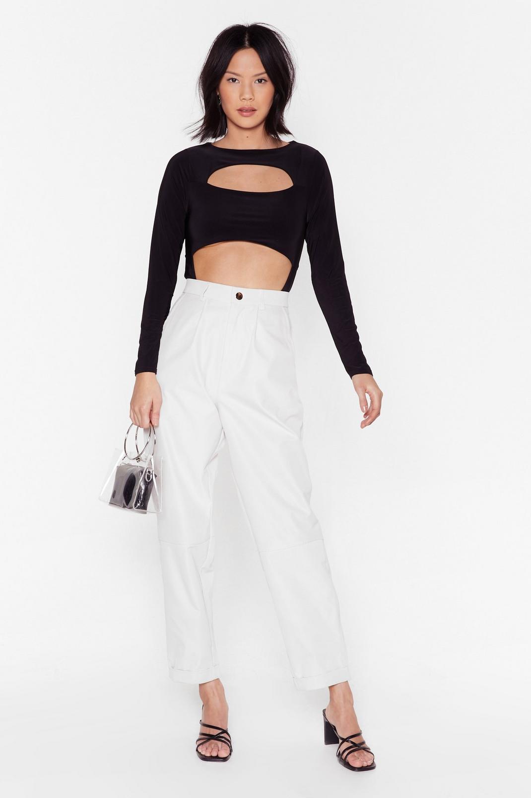 Let's Turn Up High-Waisted Pleated Pants image number 1