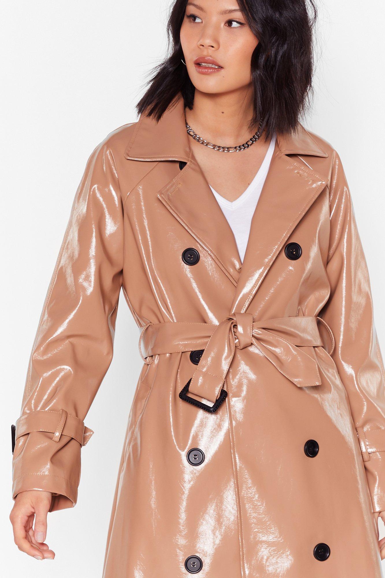 Nasty Gal Belted Trench Coat