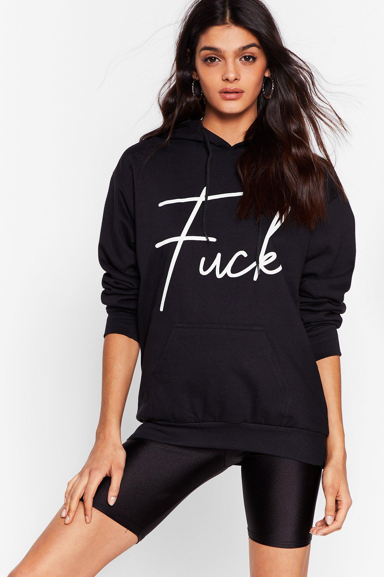 graphic oversized hoodie