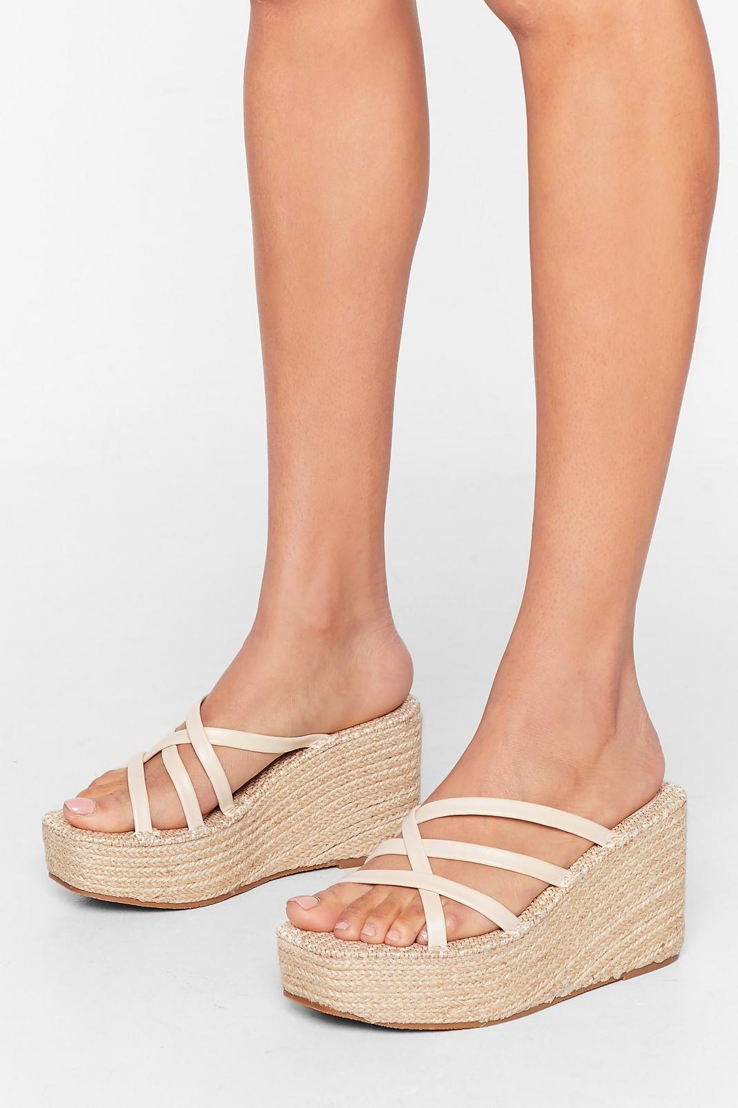 Up Hill Climb Espadrille Wedges image number 1