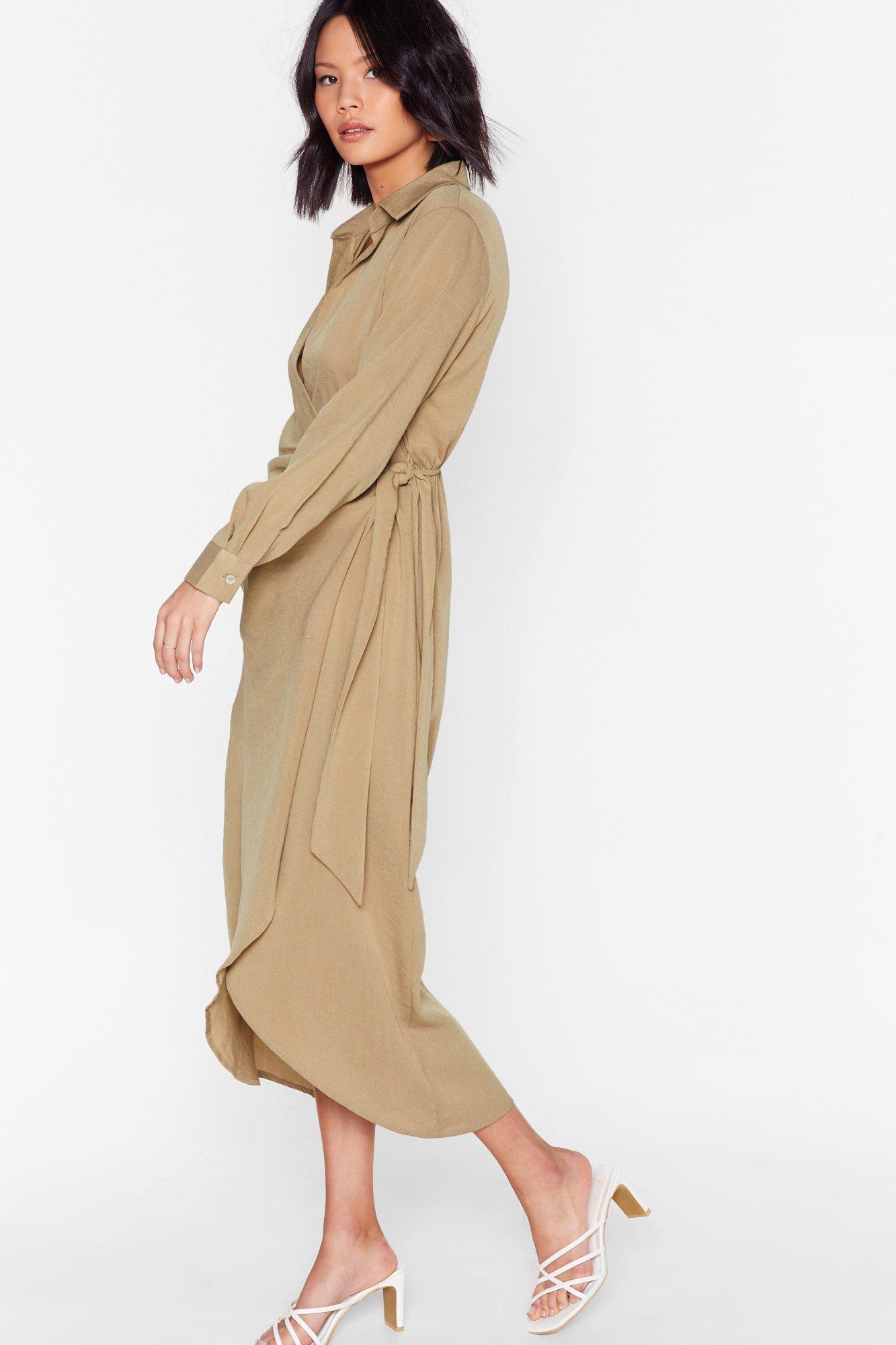 ついに再販開始！】【ついに再販開始！】Gramercy Wrap Midi Dress