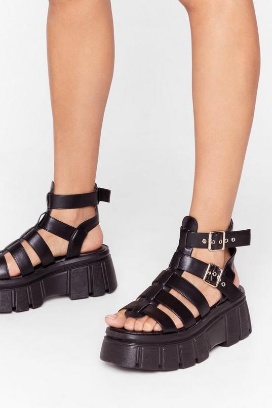 Mood Booster Cleated Platform Sandals