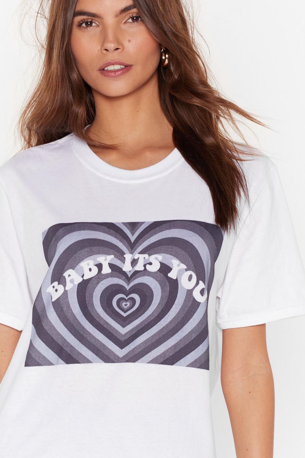 T-shirt à slogan Baby It's You image number 1