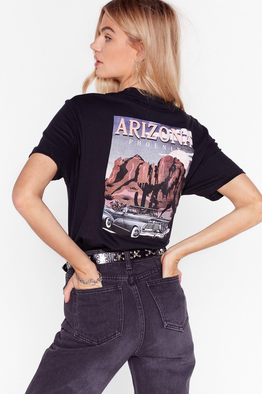 T-shirt ample à impressions Arizona image number 1