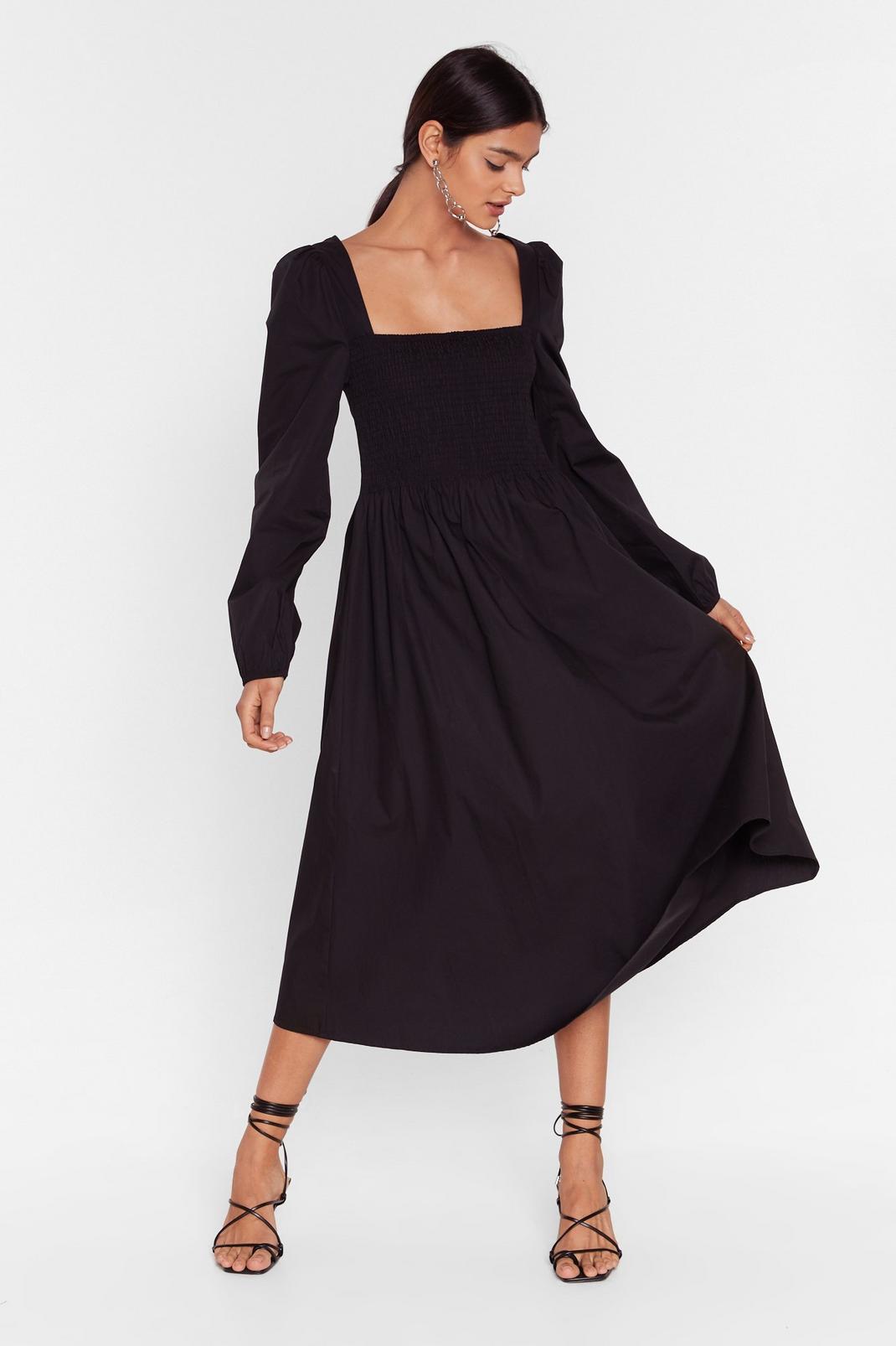 Did You Just Smock Me Relaxed Maxi Dress image number 1