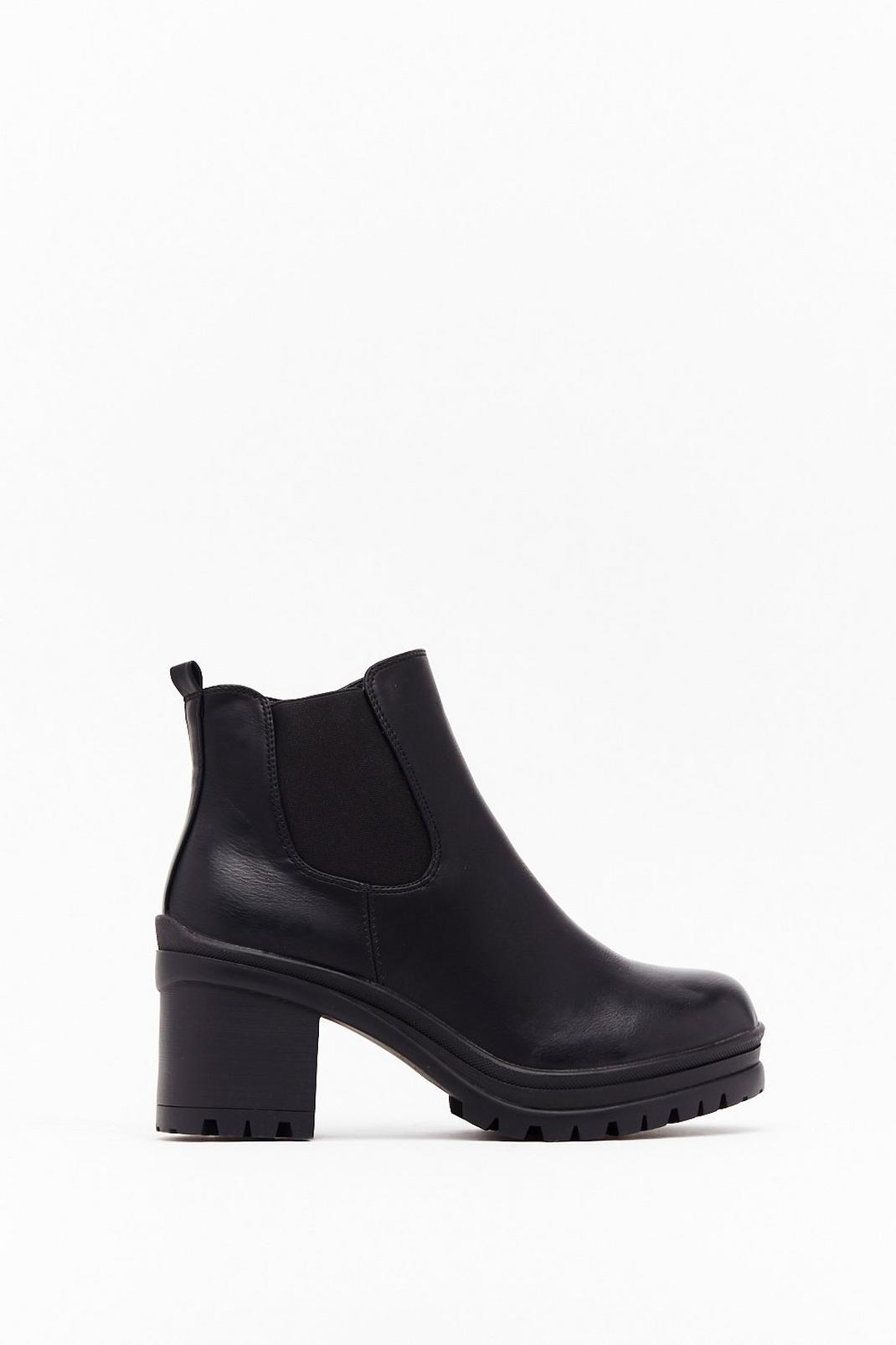 nasty gal platform chelsea boots