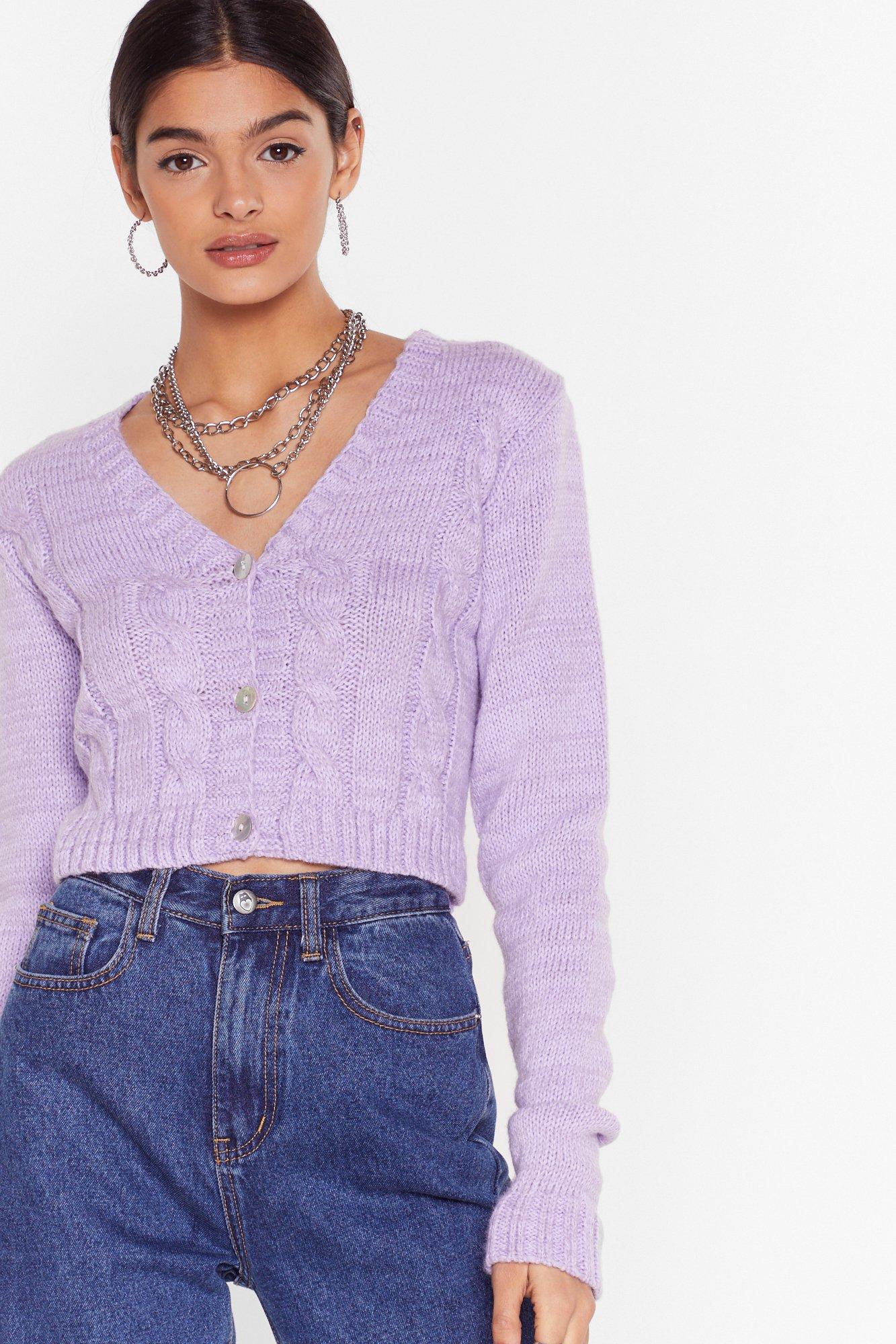 nasty gal cropped sweater