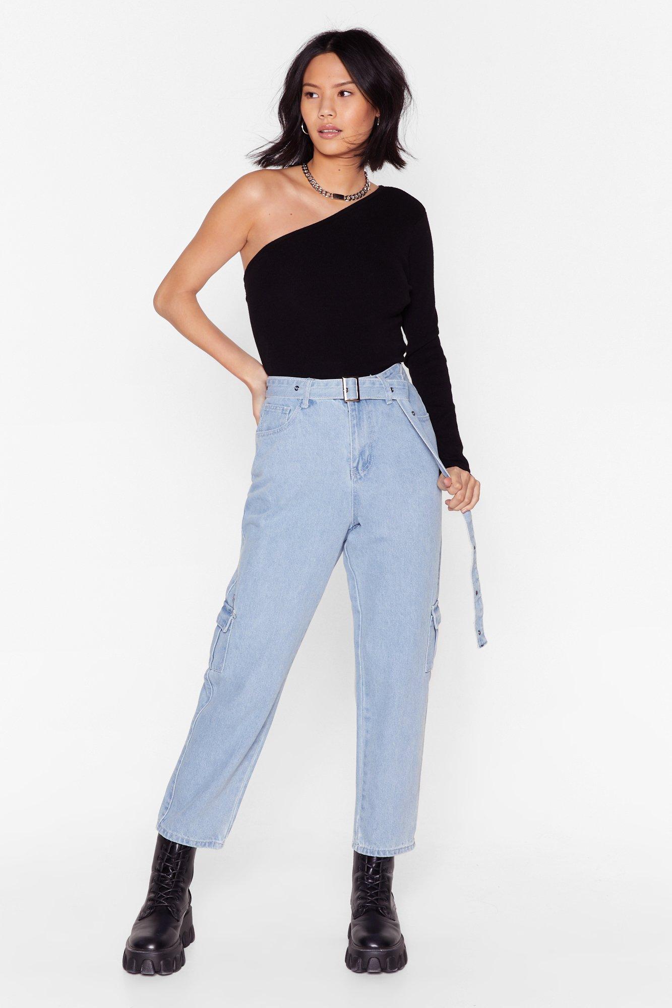 relaxed utility jeans