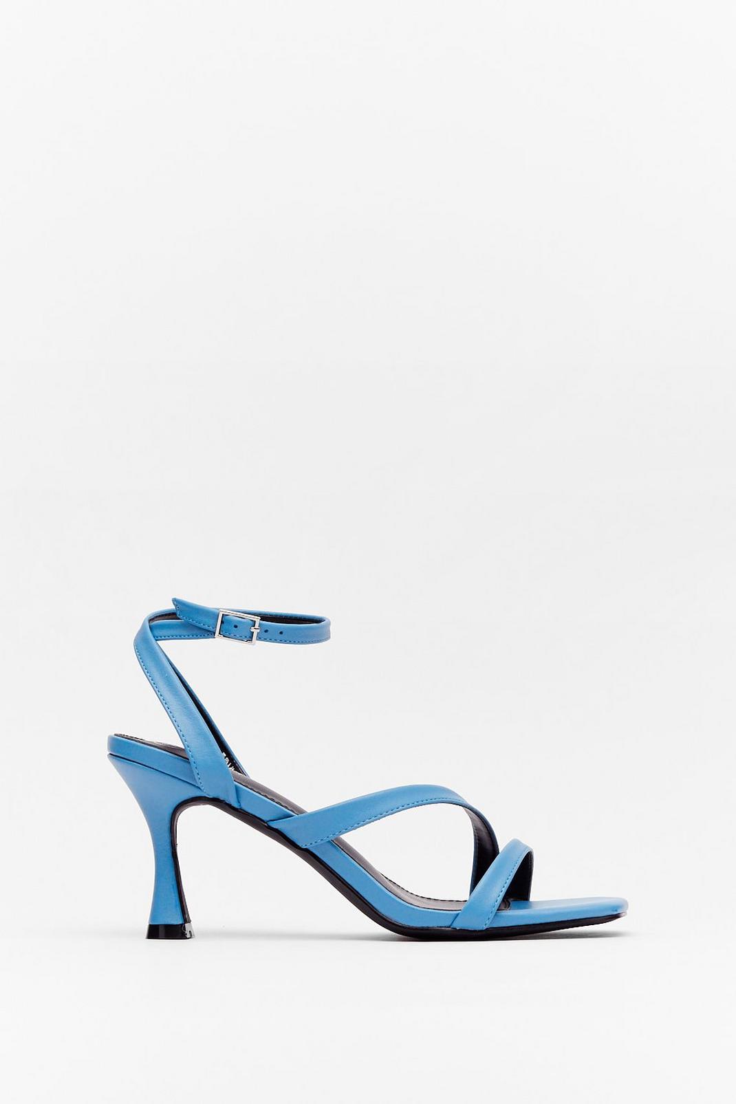 Louis Heel the Power Strappy Sandals | Nasty Gal
