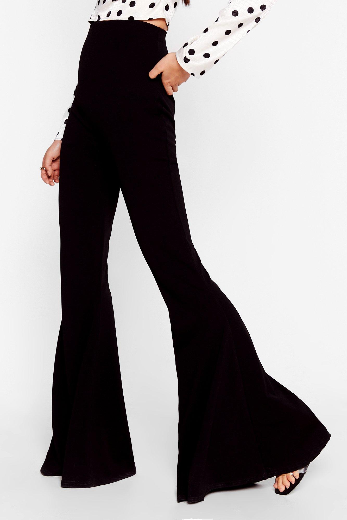 Spin Me High-Waisted Flare Pants