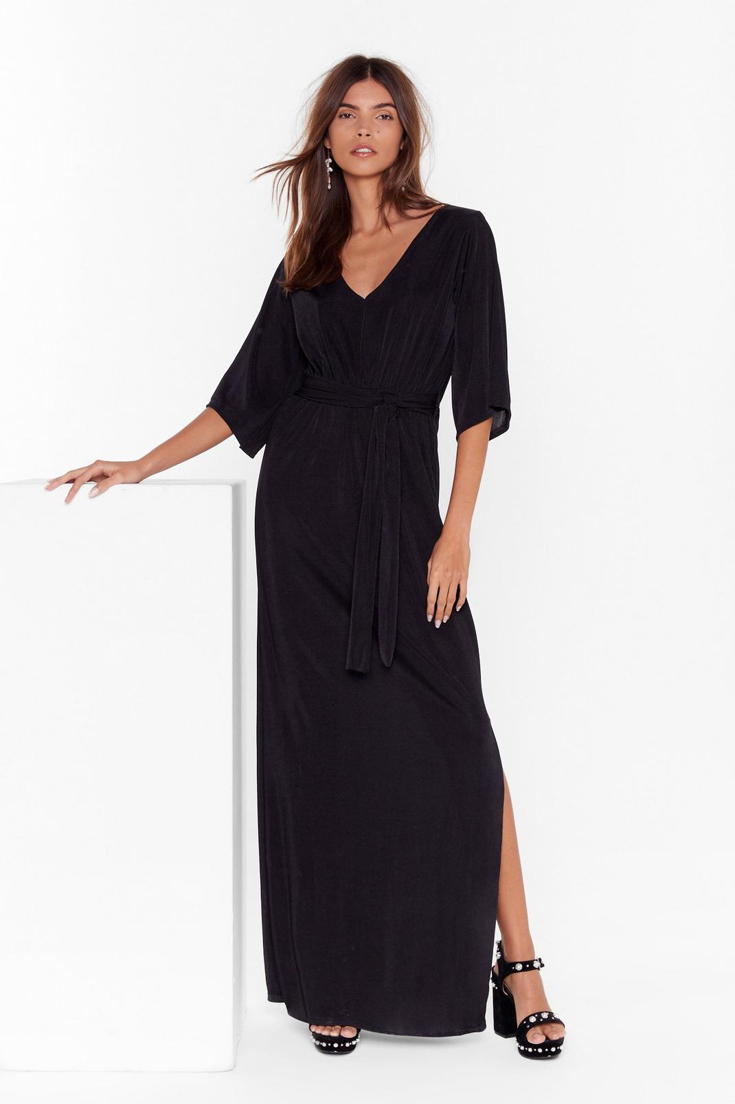 On the Wings of Love V-Neck Maxi Dress image number 1