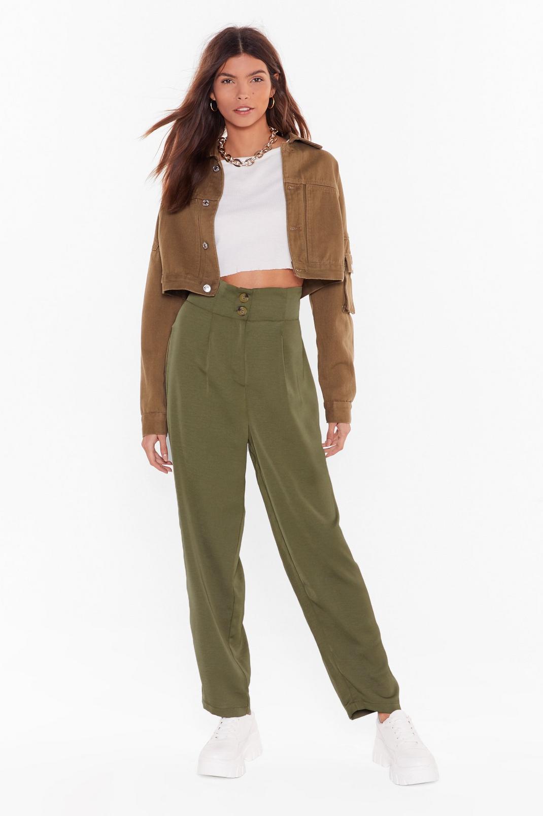 Like It or Not High-Waisted Trousers image number 1