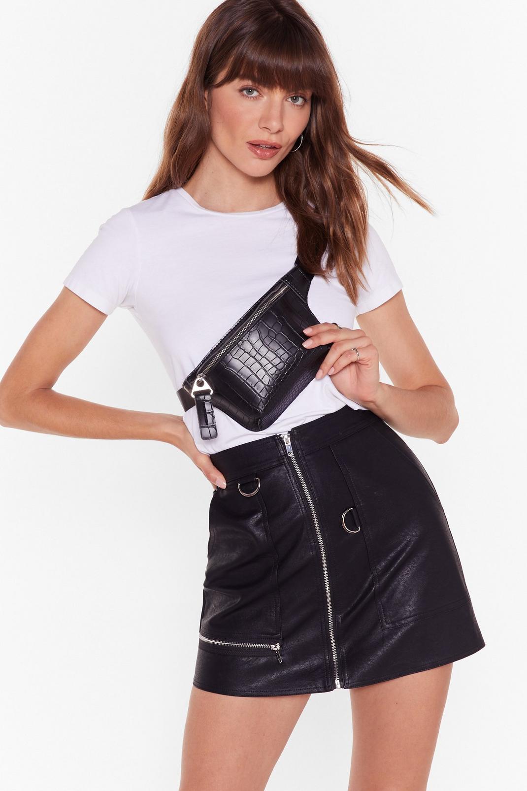 WANT Croc That Body Faux Leather Fanny Pack image number 1