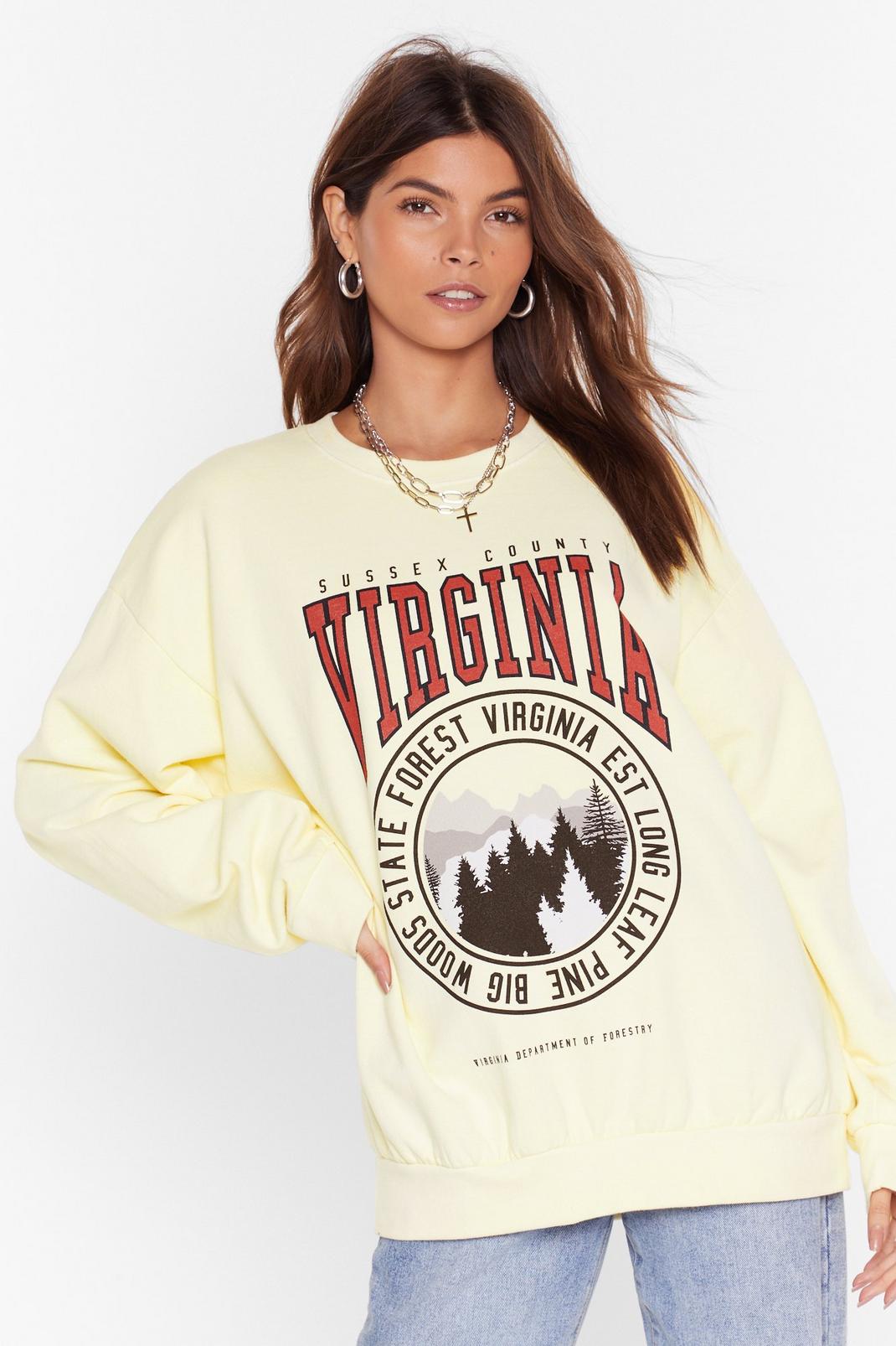 Virginia Forest Graphic Sweatshirt image number 1
