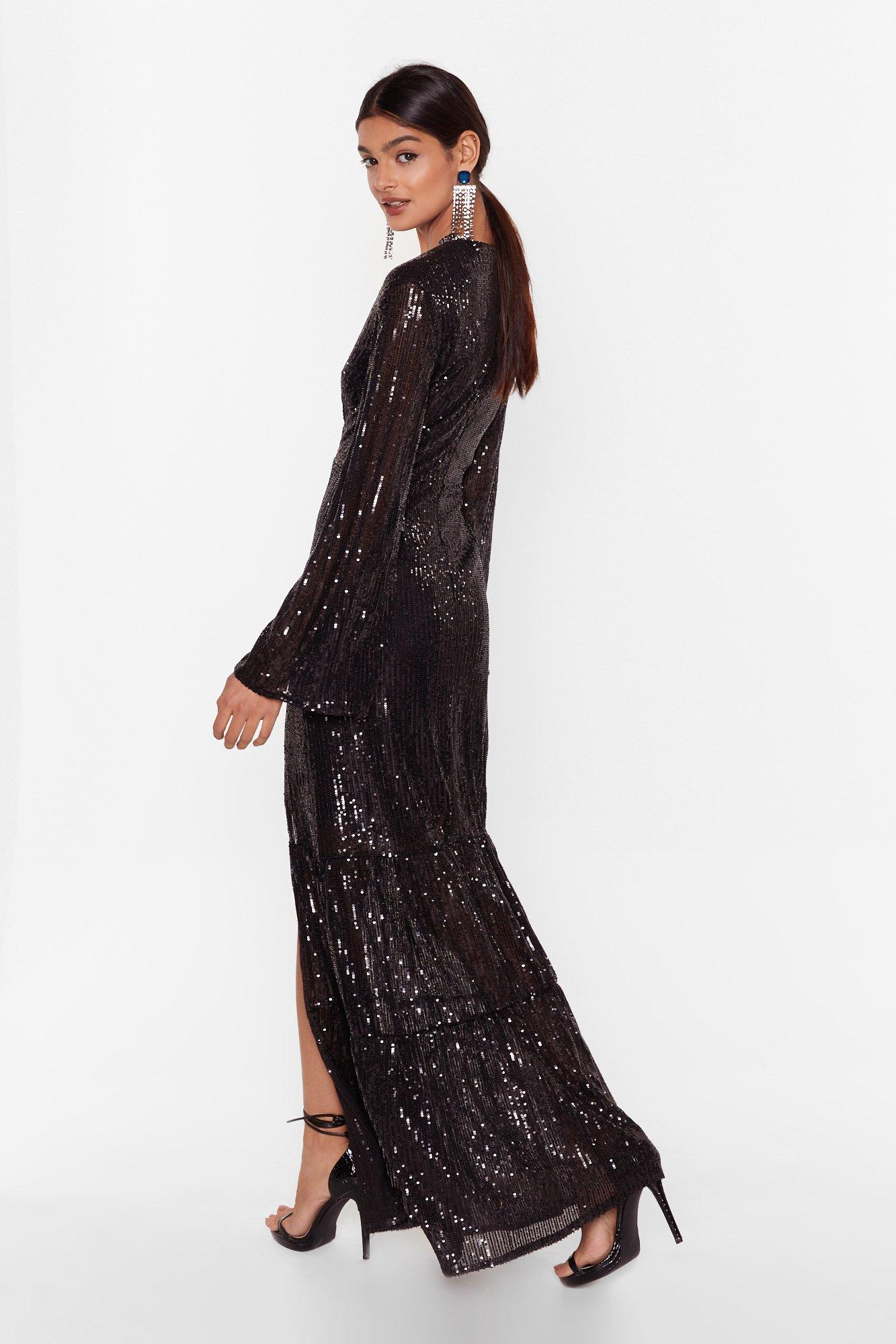 Disco maxi clearance dress