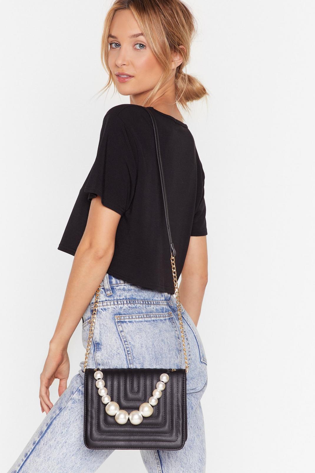 WANT Hey Pearl Faux Leather Crossbody Bag | Nasty Gal