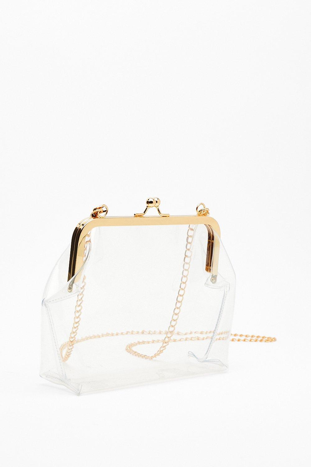 nasty gal clear bag