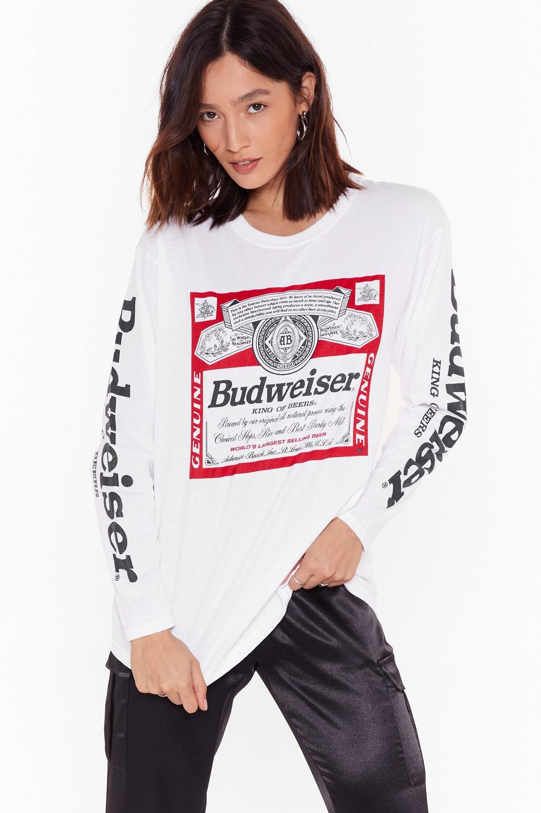 T-shirt à impressions Budweiser image number 1