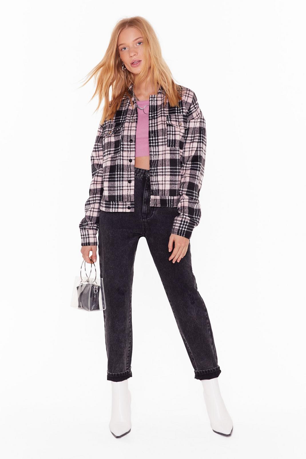All Plaid Out Well Shirt Jacket image number 1
