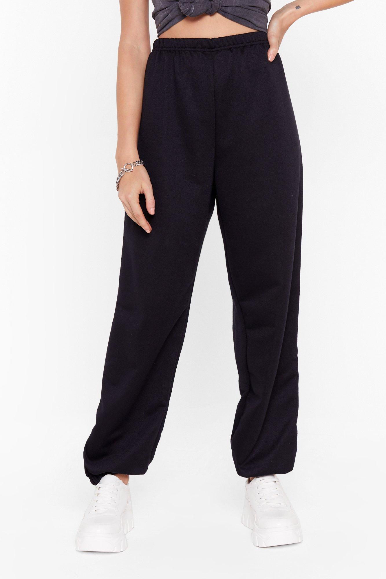 Jog On High-Waisted Joggers