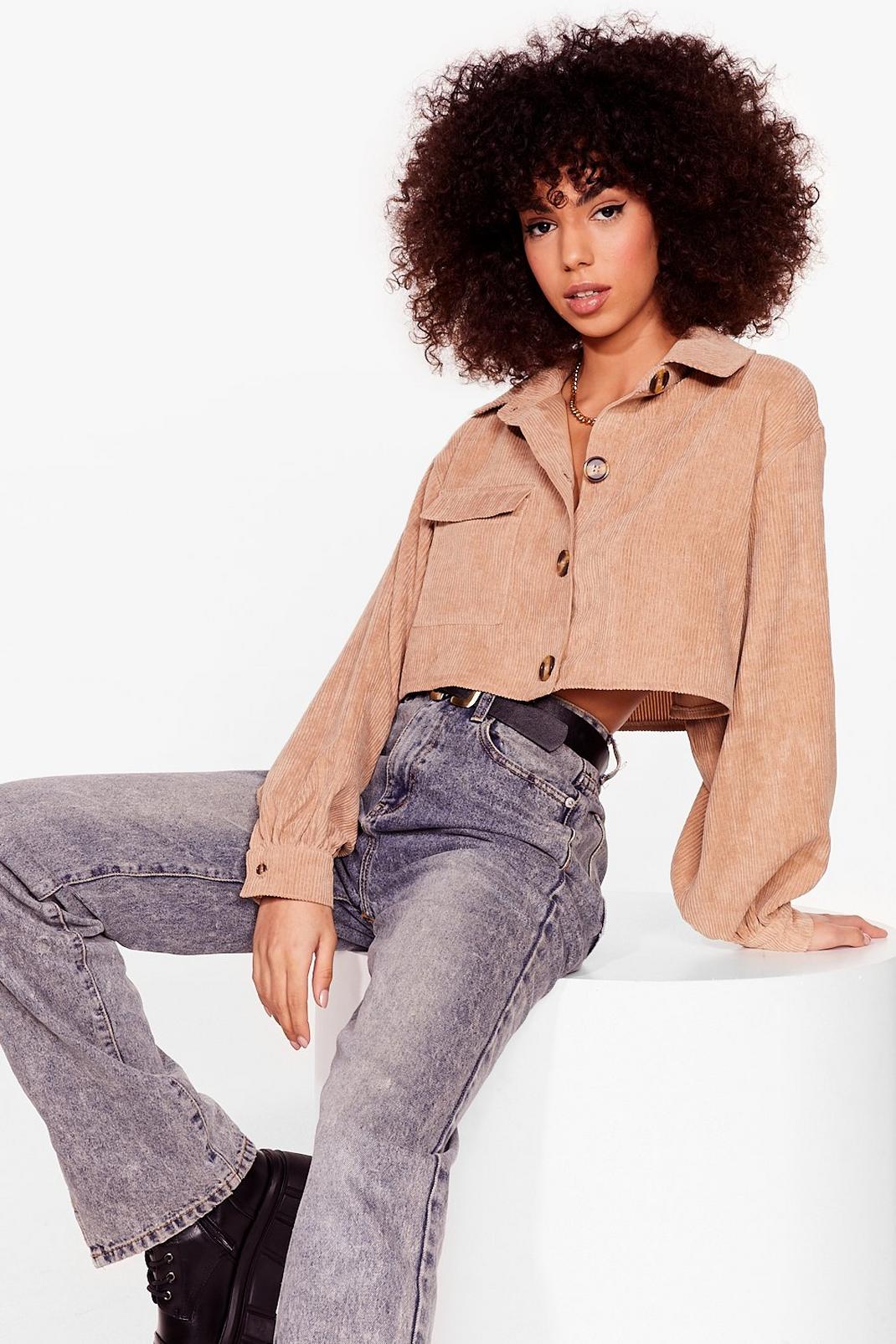 Stone Crop and Listen Corduroy Shirt image number 1