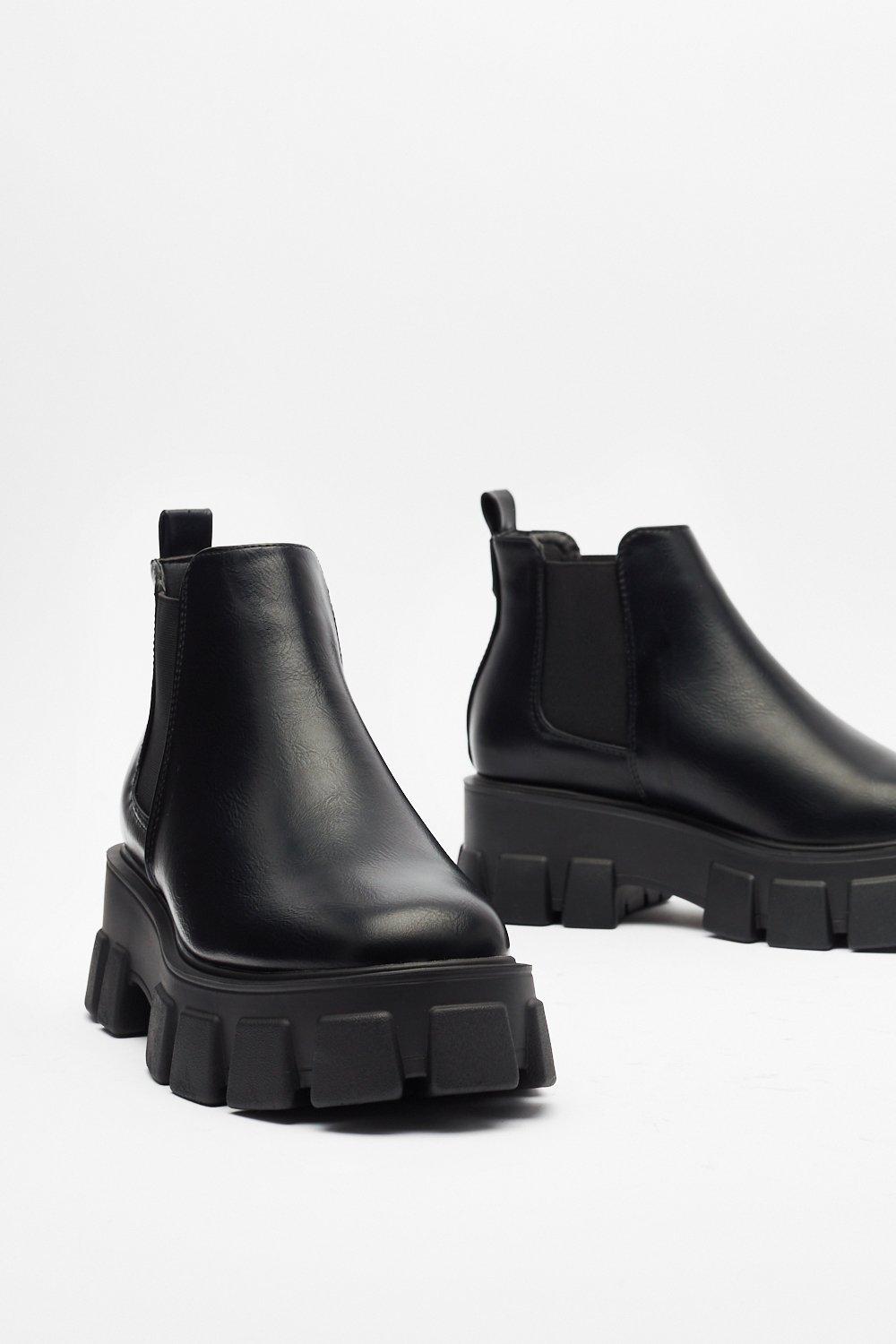 Nasty gal shop chunky boots