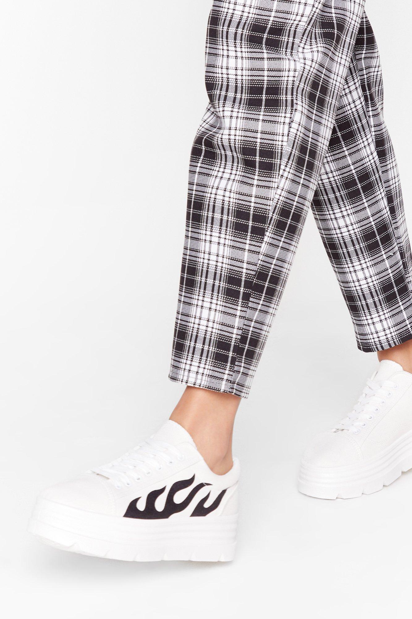 nasty gal white sneakers