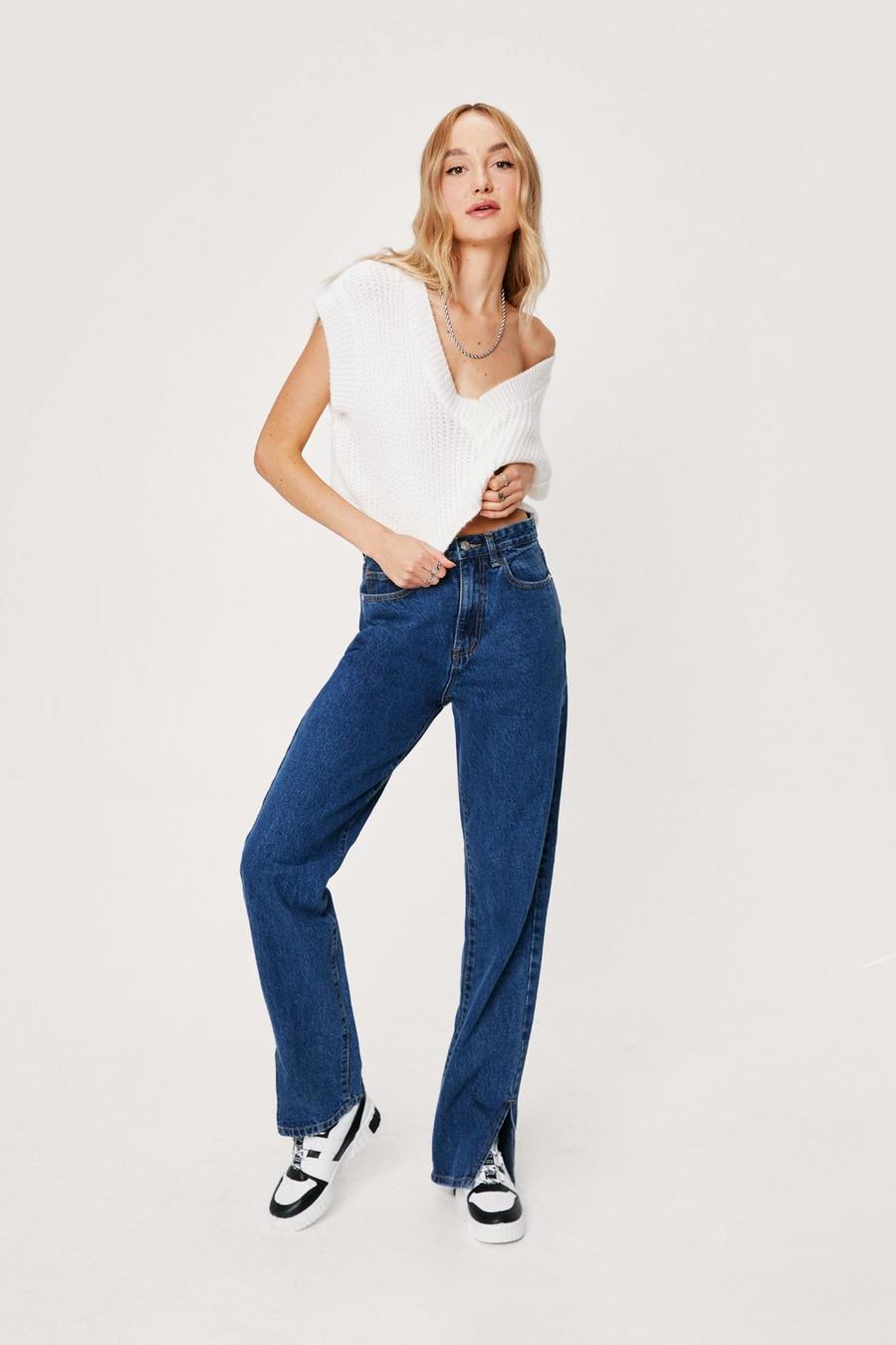 High Waisted Jeans | High Rise Denim Jeans | Nasty Gal