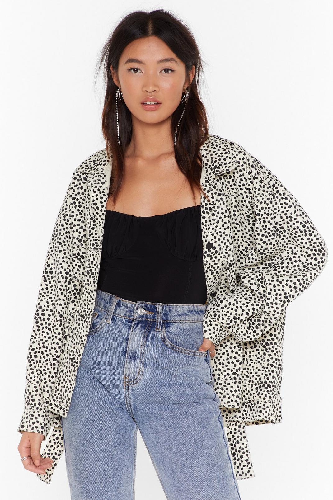 Purr It's Cold Cheetah Oversized Jacket image number 1