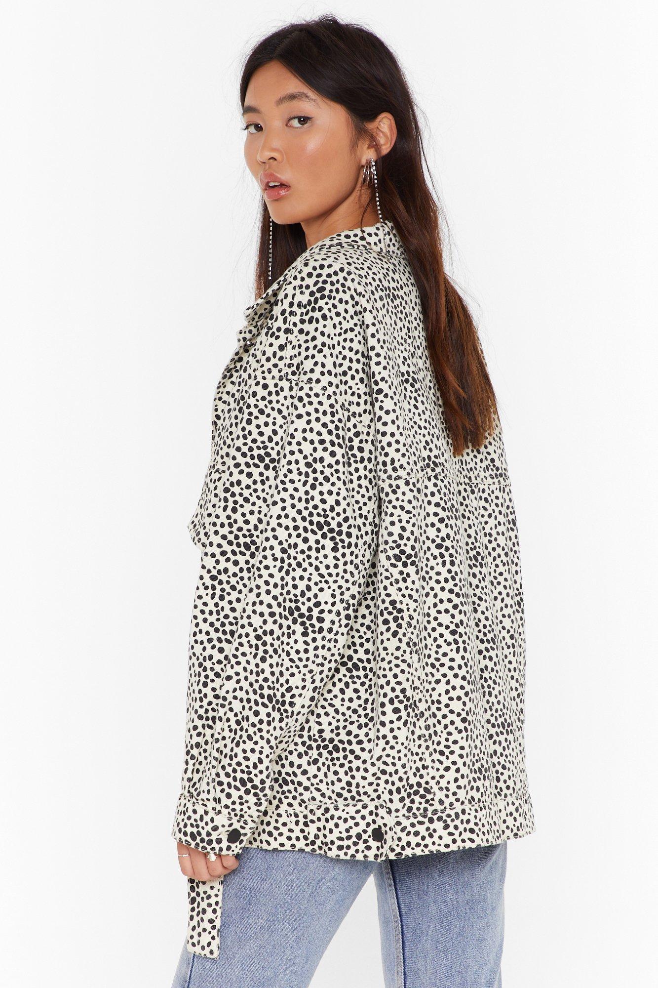 Purr It s Cold Cheetah Oversized Jacket Nasty Gal