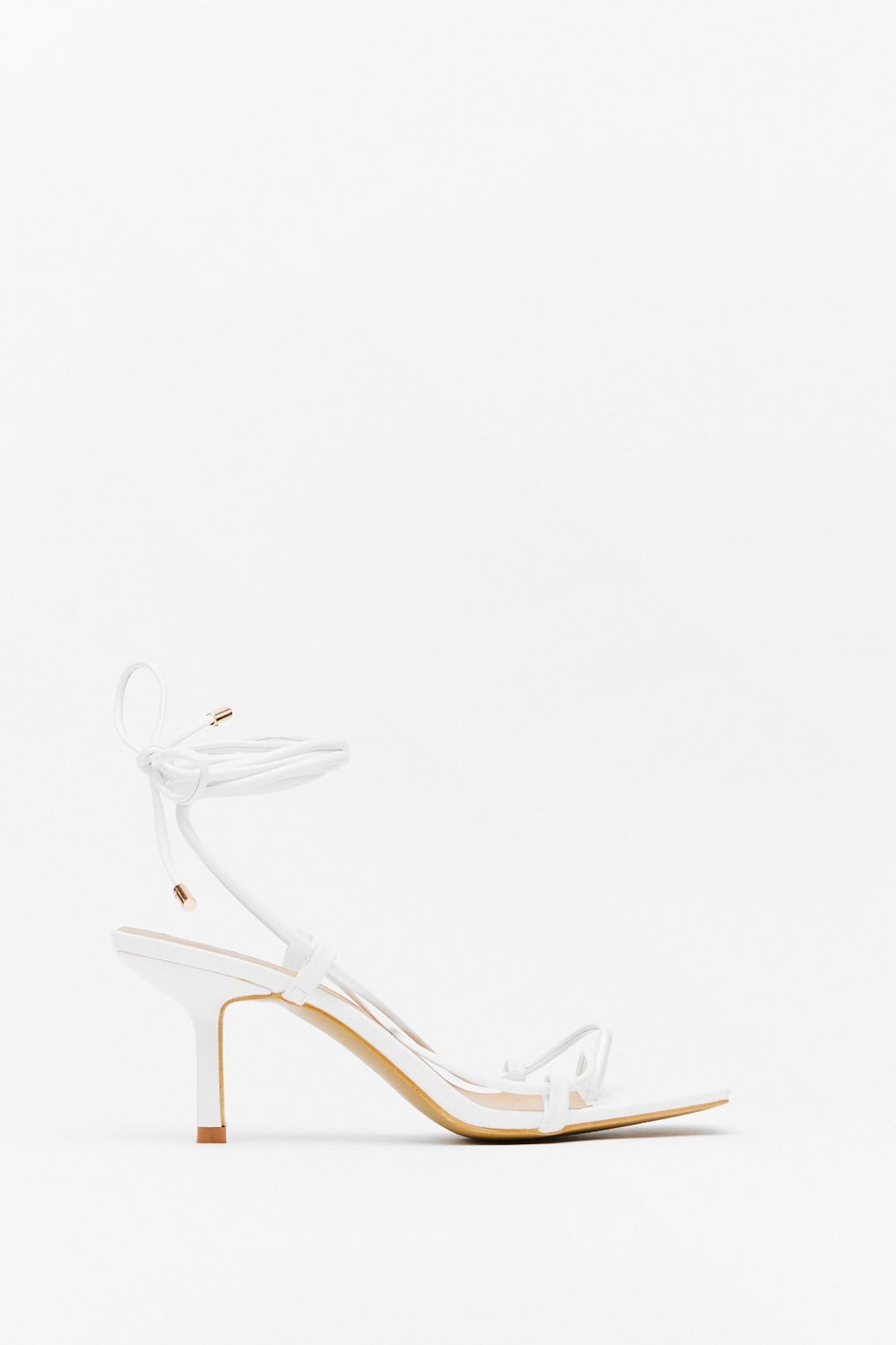 lace up kitten heels