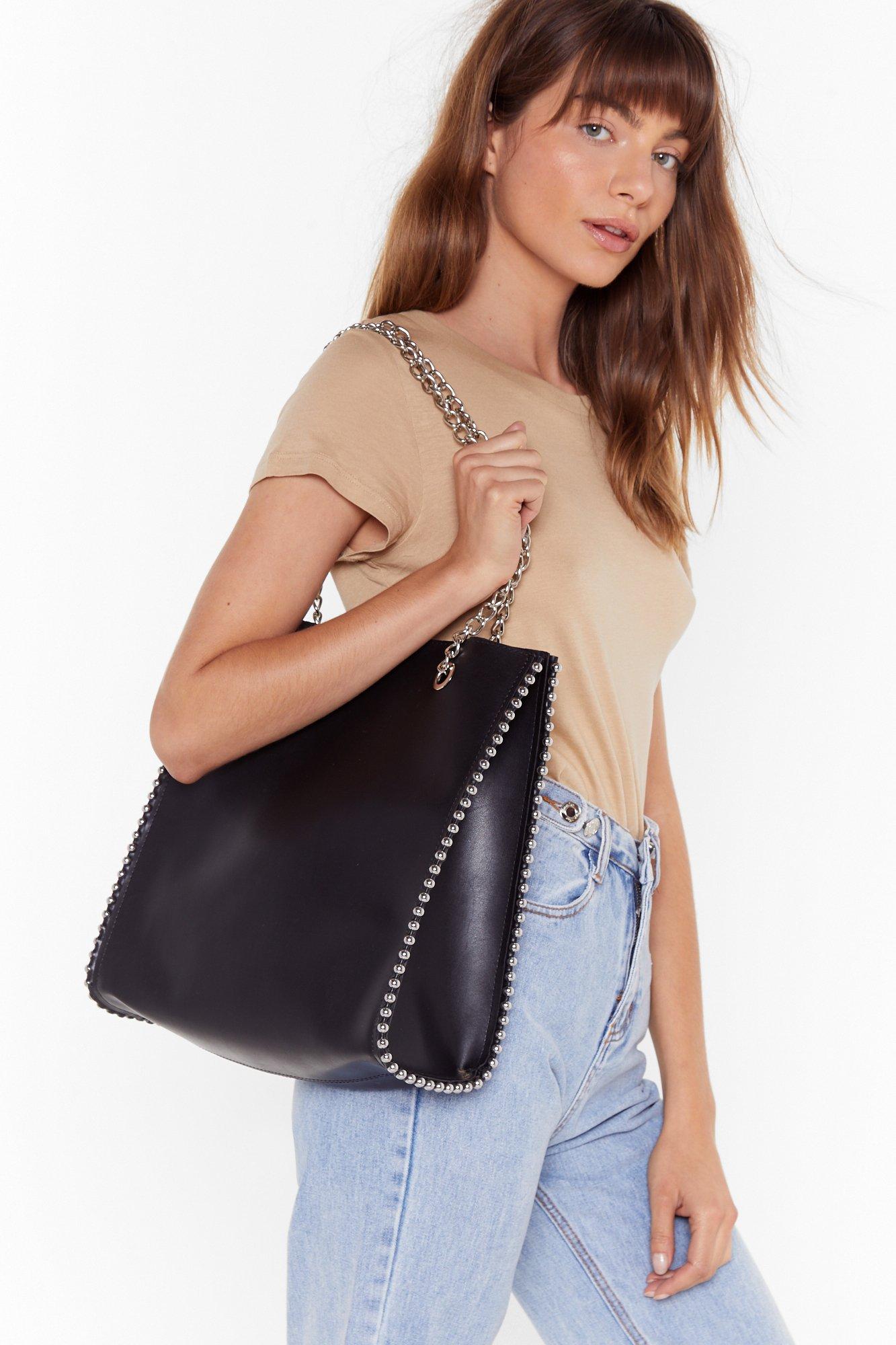 ball stud everything tote