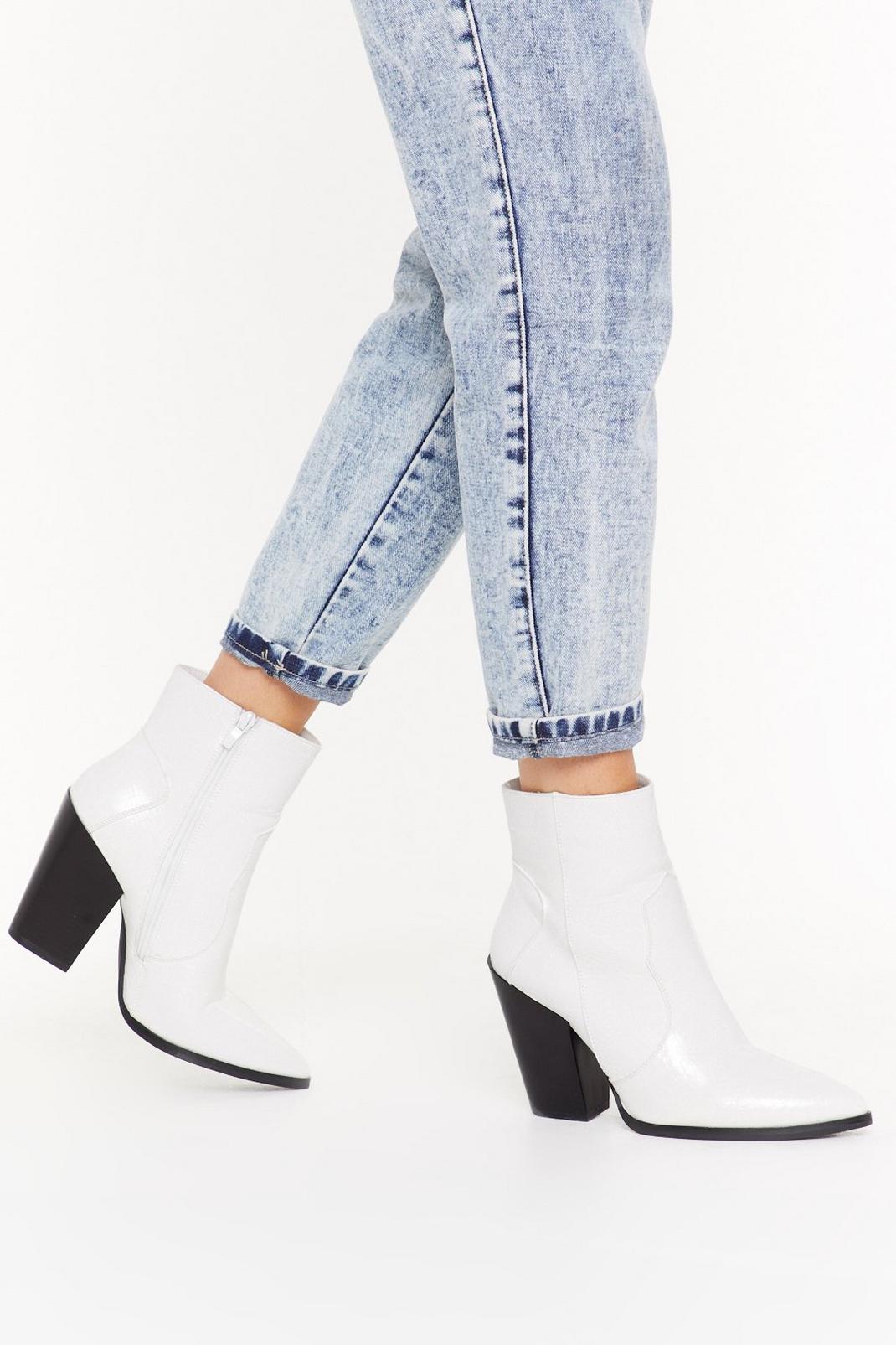 On Point Heeled Western Boots image number 1