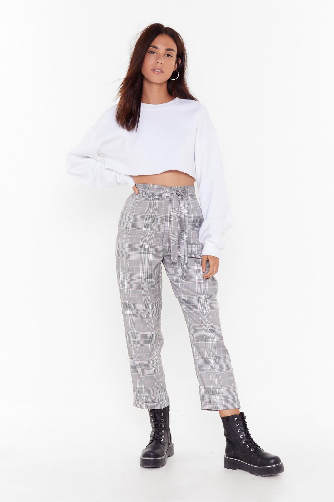 Checkin' Out High-Waisted Tapered Pants image number 1
