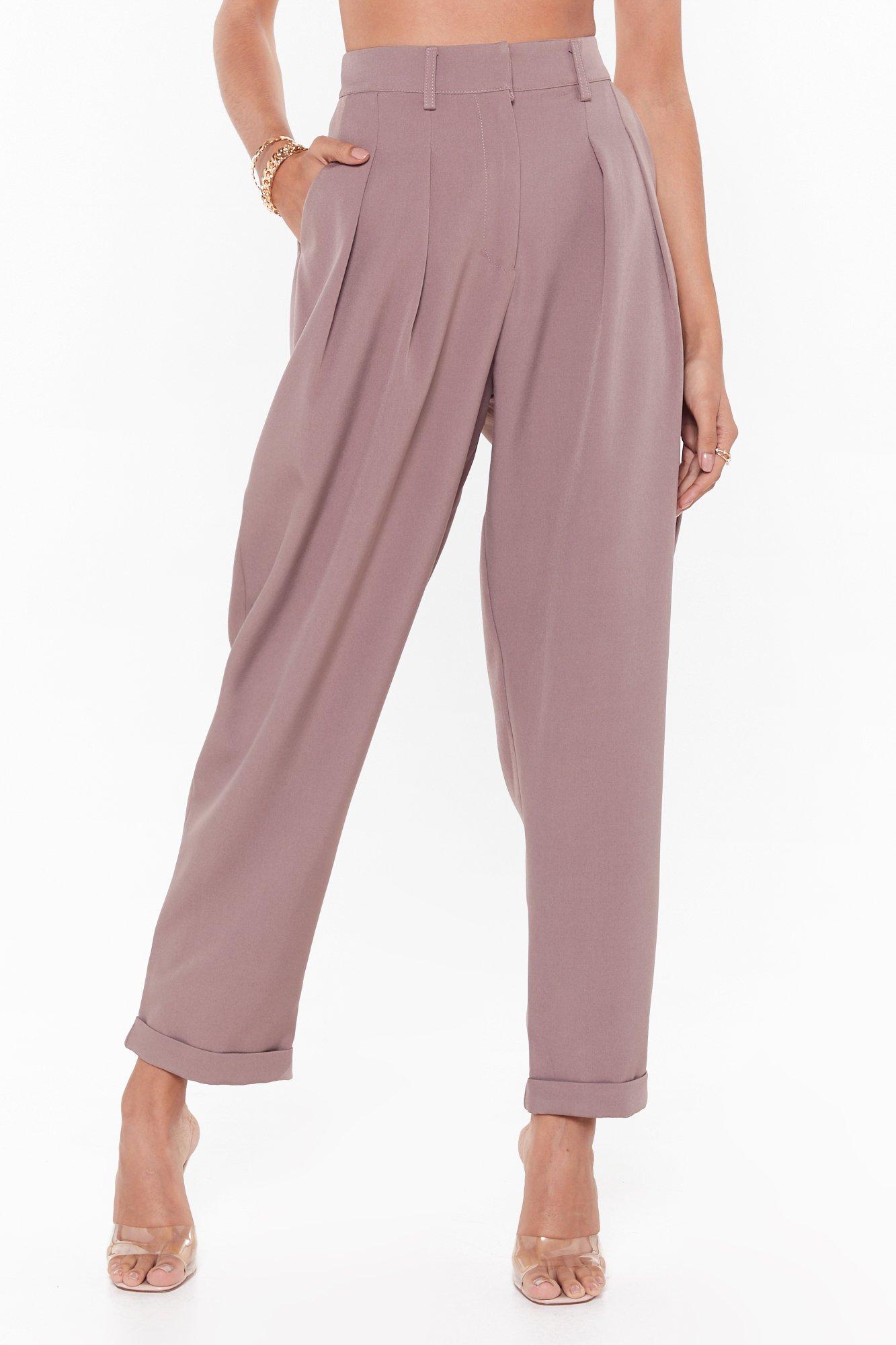 Ae high best sale waisted tapered pant